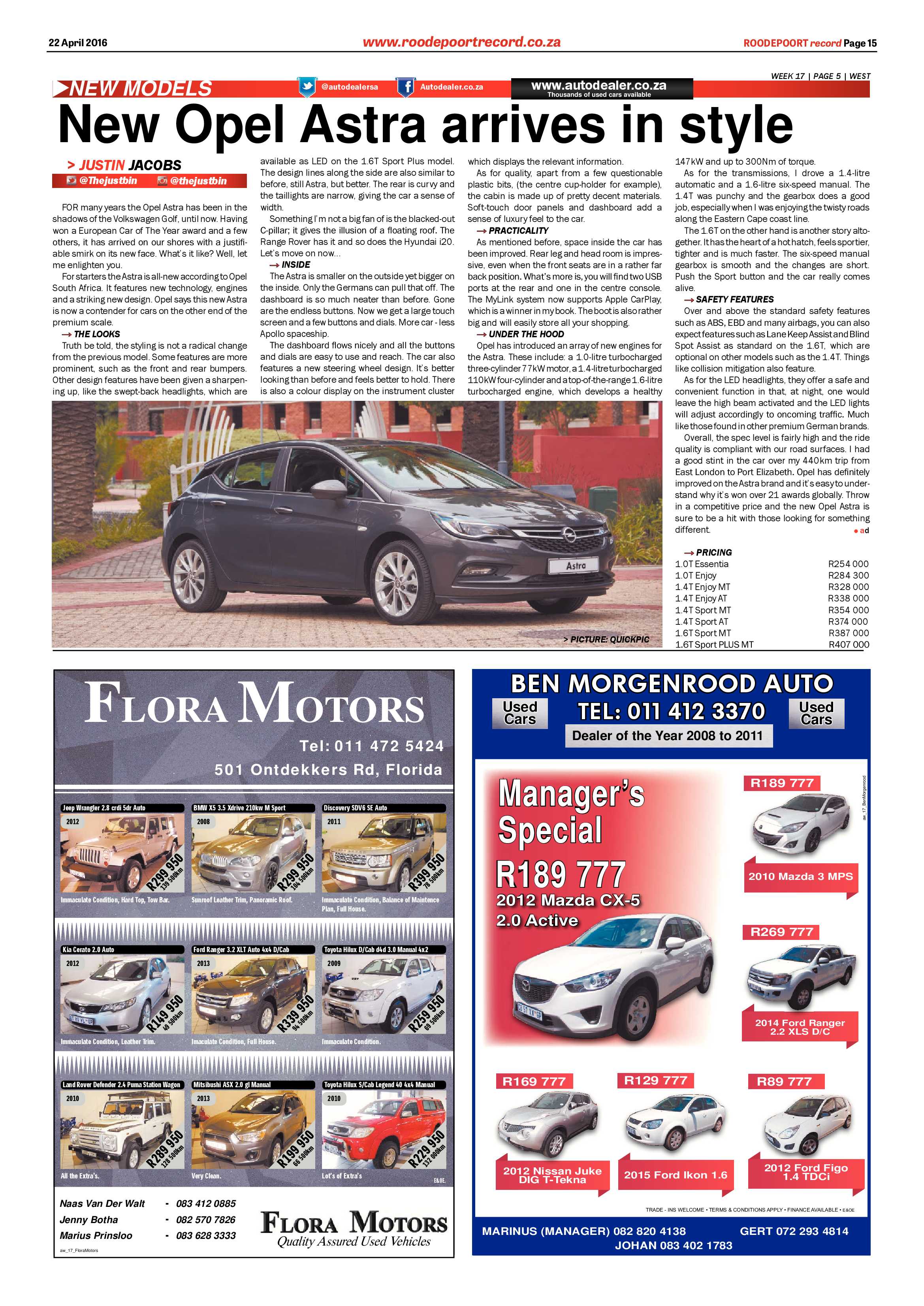 Roodepoort Record 22 April 2016 page 15