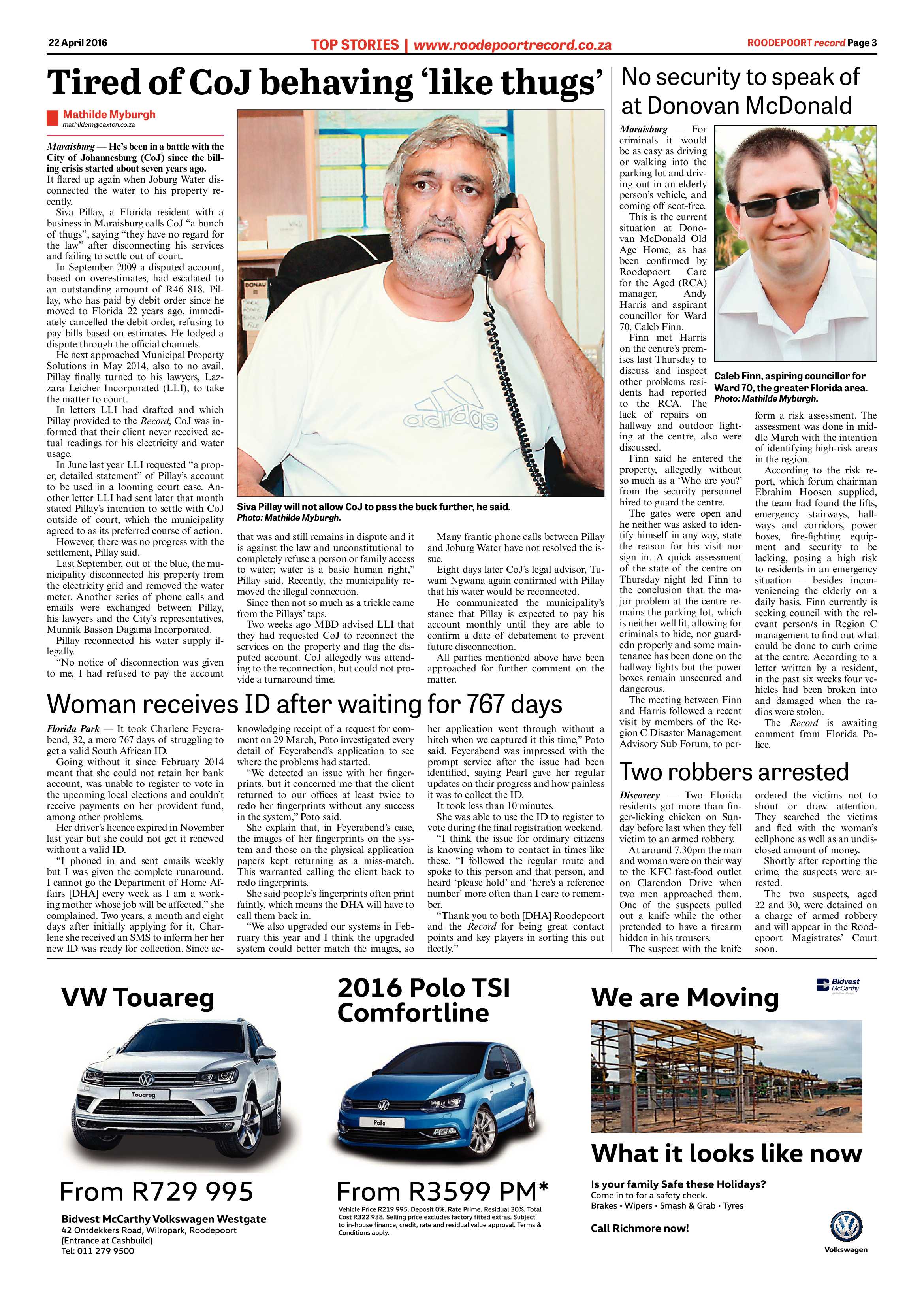 Roodepoort Record 22 April 2016 page 3