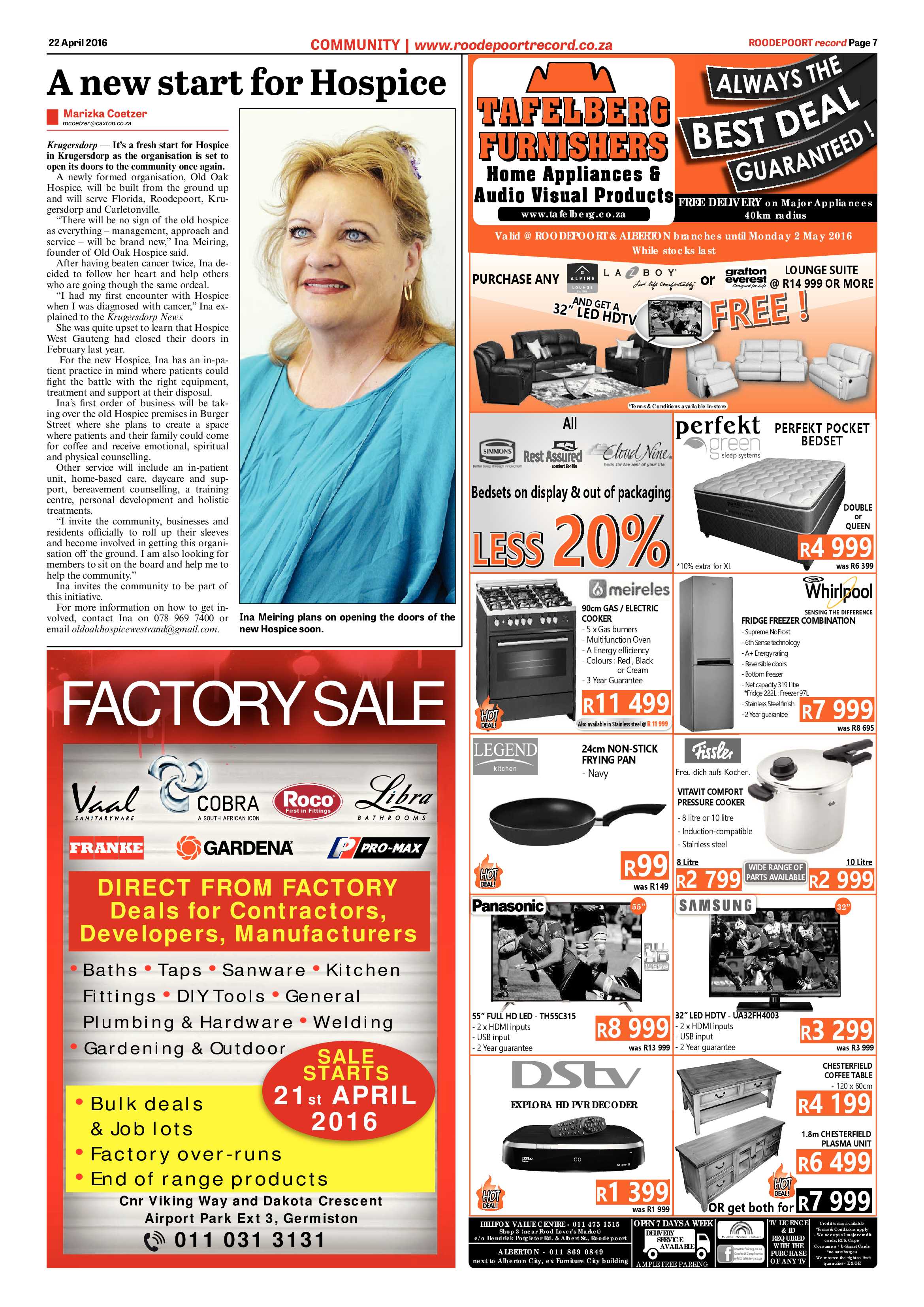 Roodepoort Record 22 April 2016 page 7