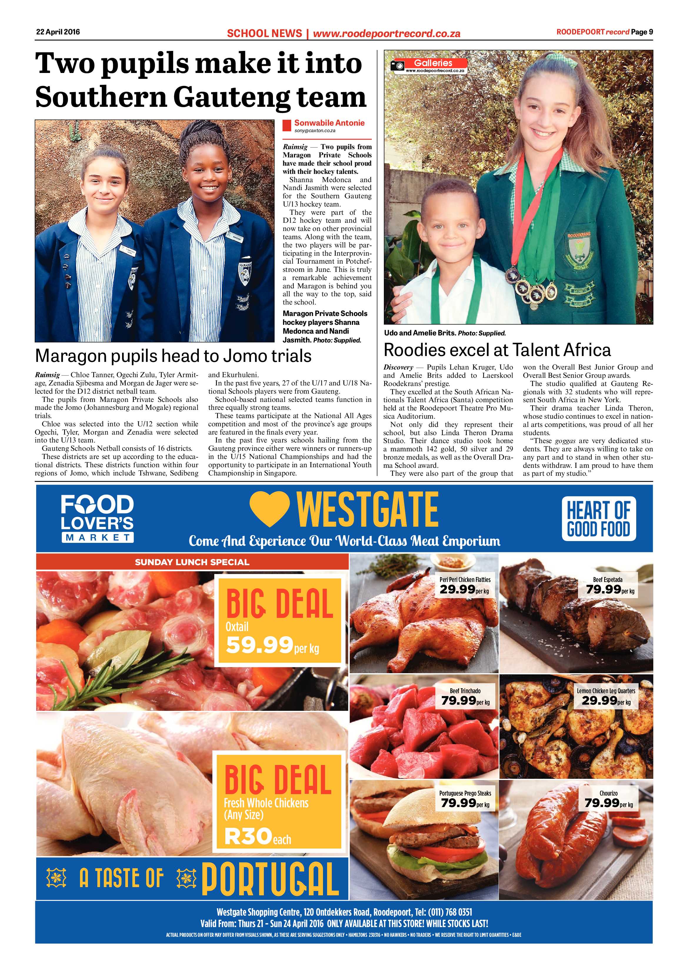 Roodepoort Record 22 April 2016 page 9