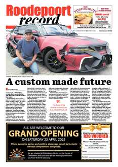 Roodepoort Record 22 April 2022