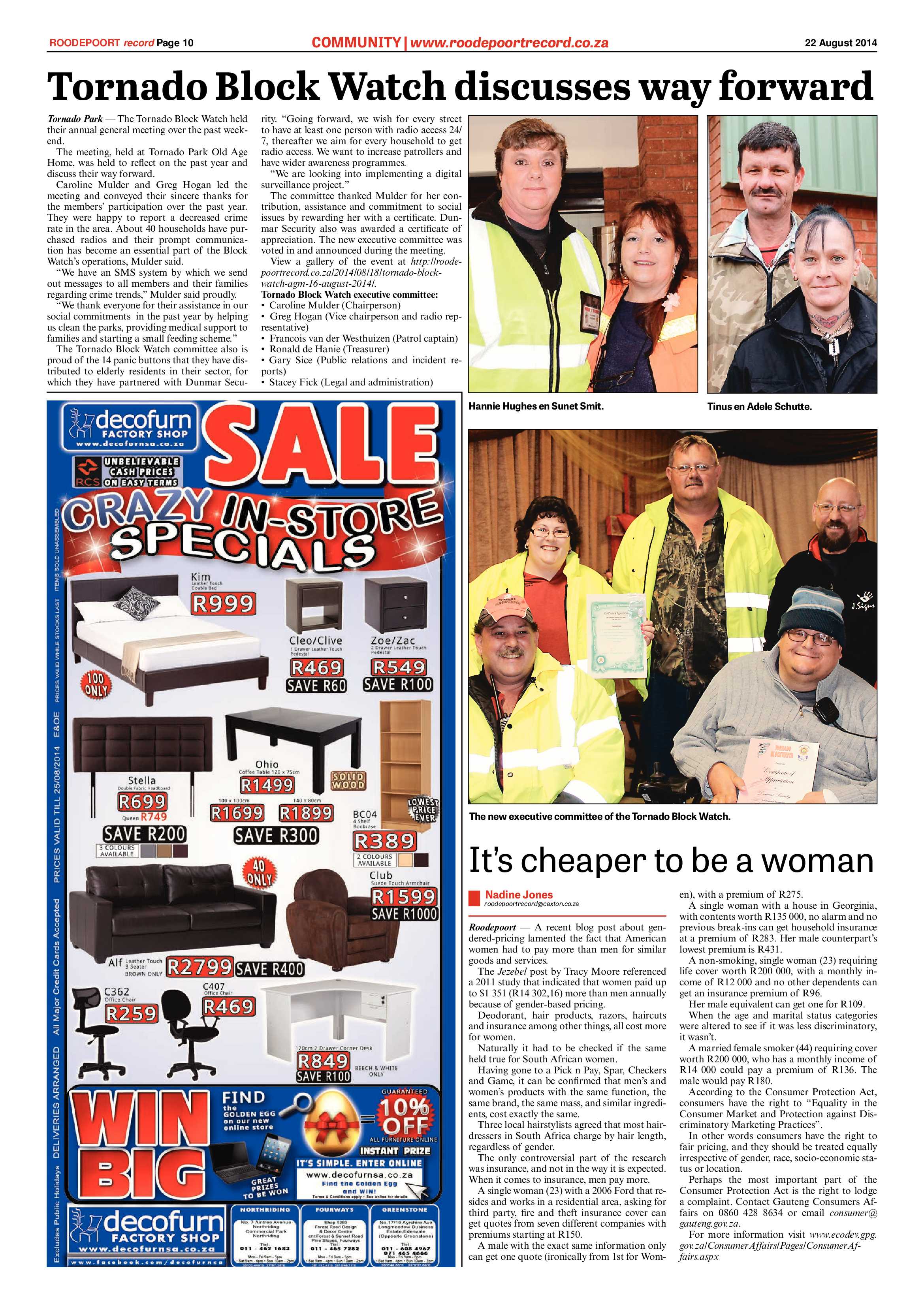 Roodepoort Record 22 August 2014 page 10
