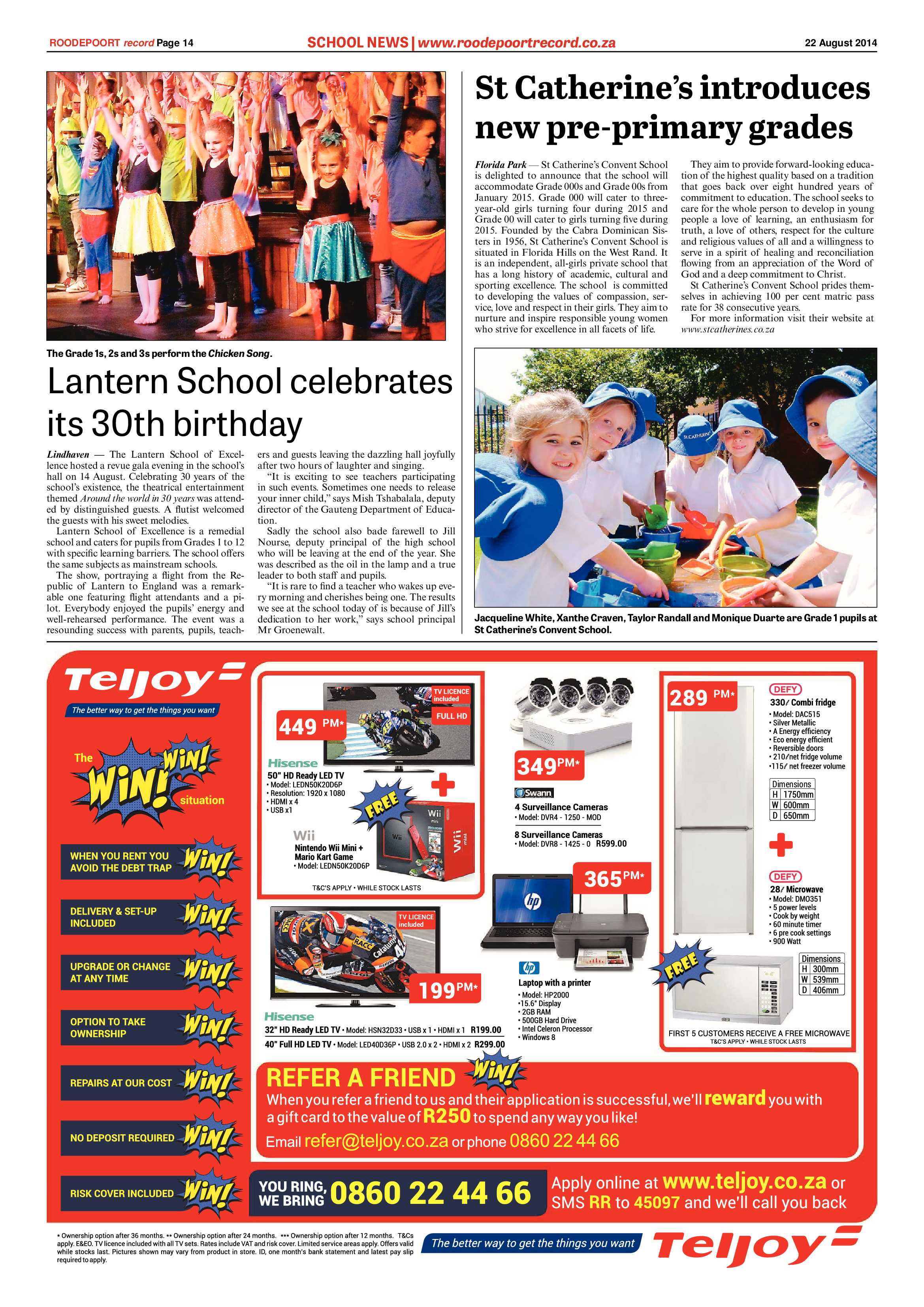 Roodepoort Record 22 August 2014 page 14