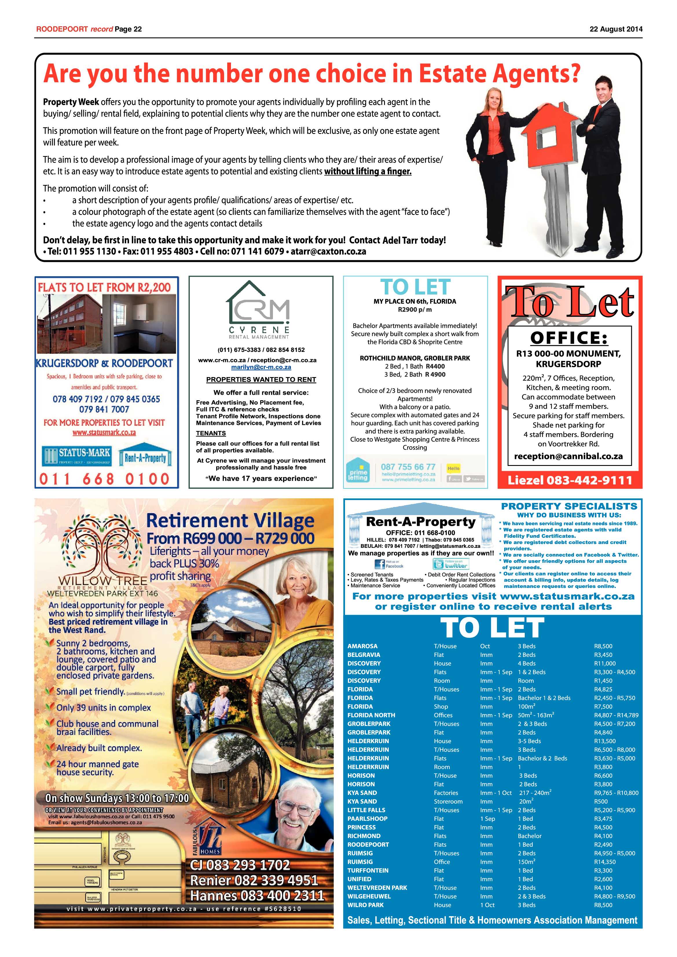 Roodepoort Record 22 August 2014 page 22