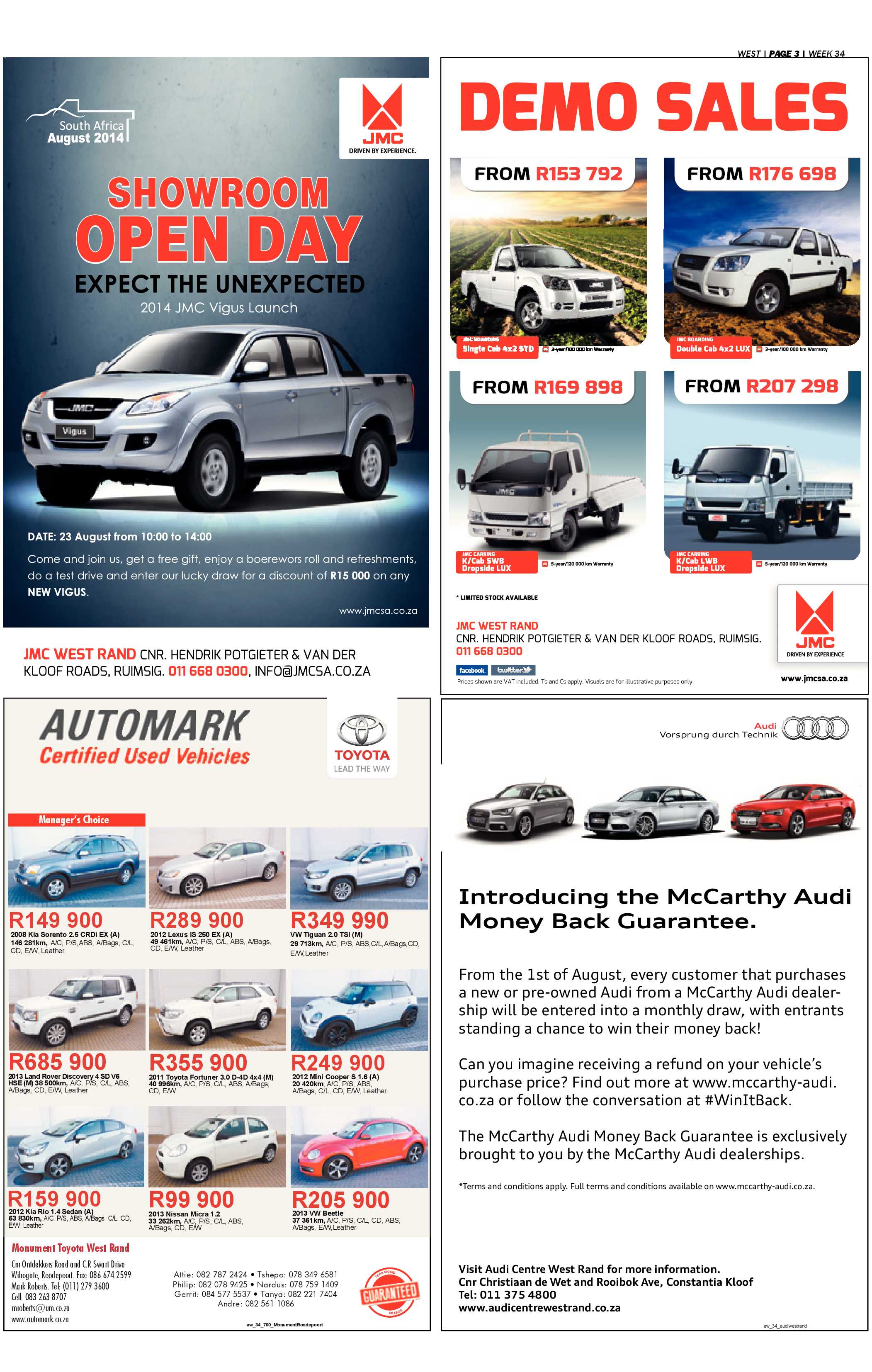 Roodepoort Record 22 August 2014 page 31