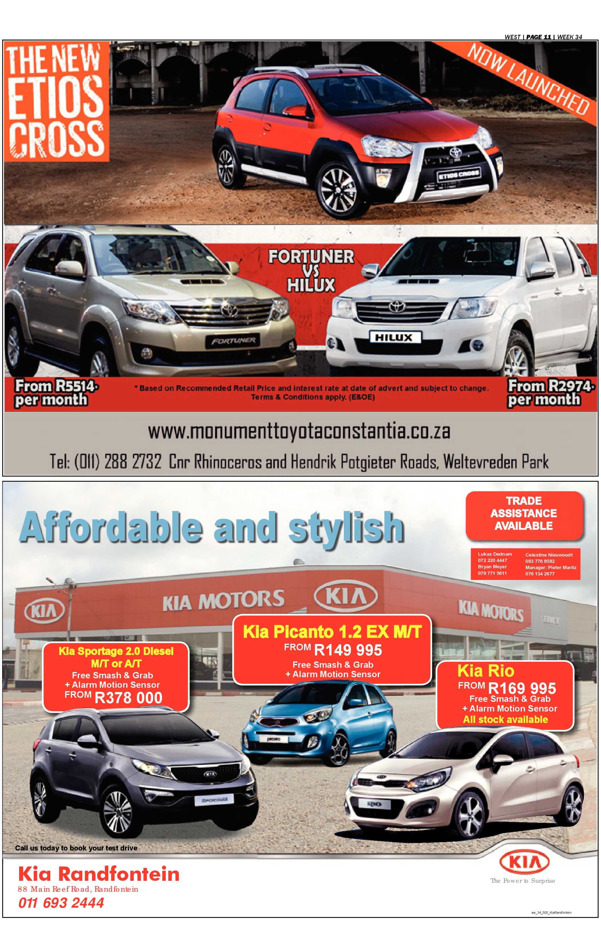 Roodepoort Record 22 August 2014 page 39