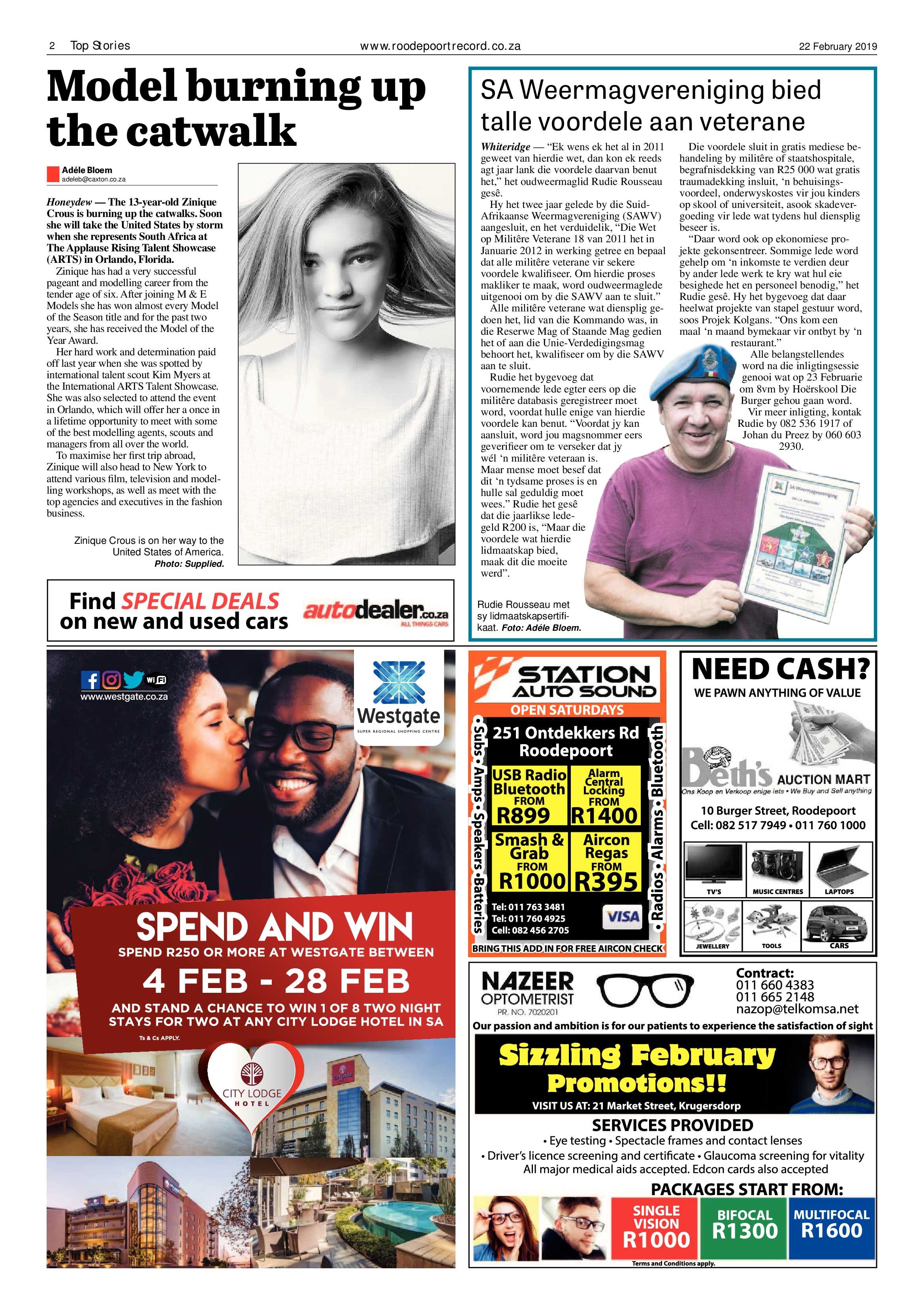 Roodepoort Record 22 February 2019 page 2