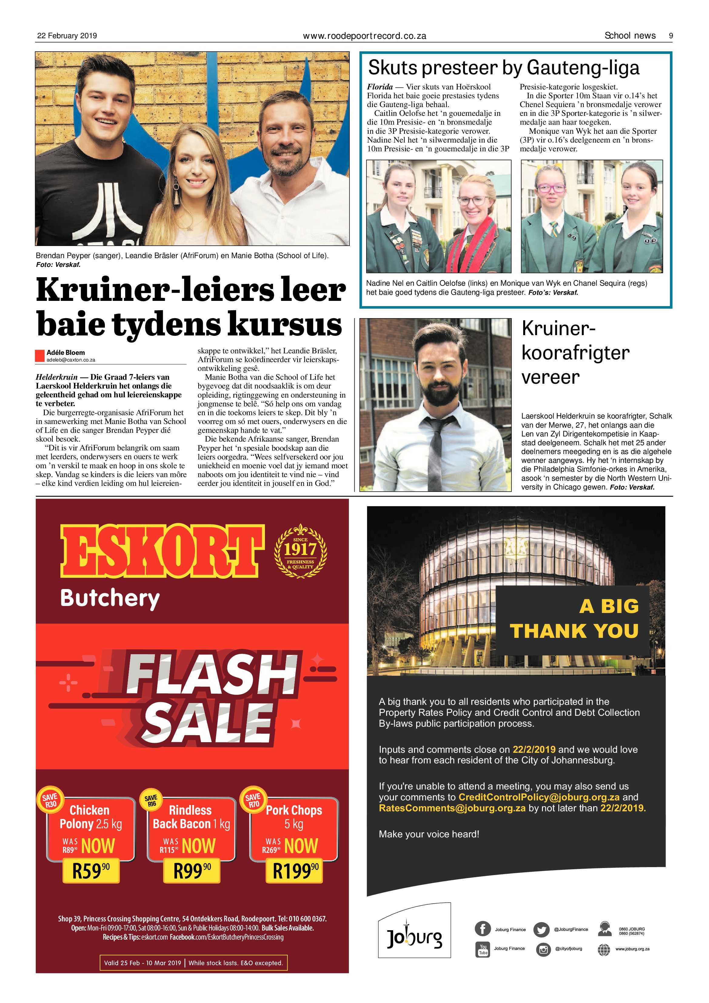 Roodepoort Record 22 February 2019 page 9