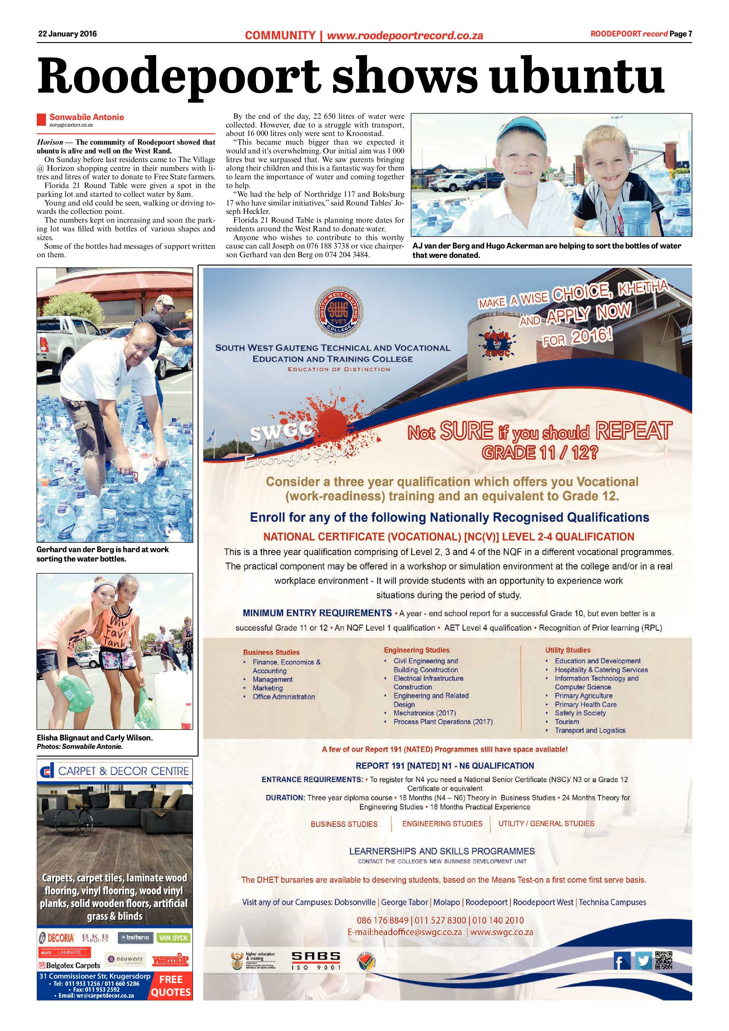 Roodepoort Record 22 January 2016 page 7
