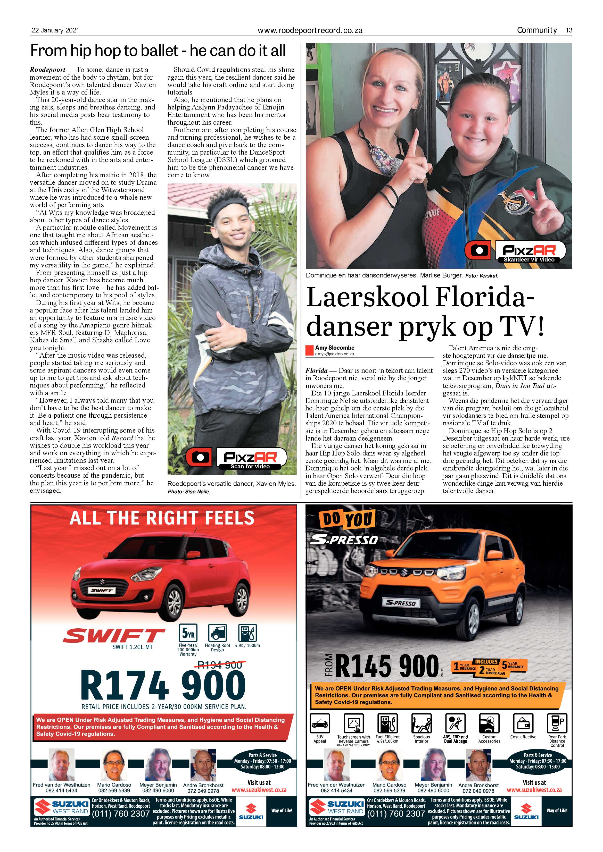 Roodepoort Record 22 January 2021 page 13