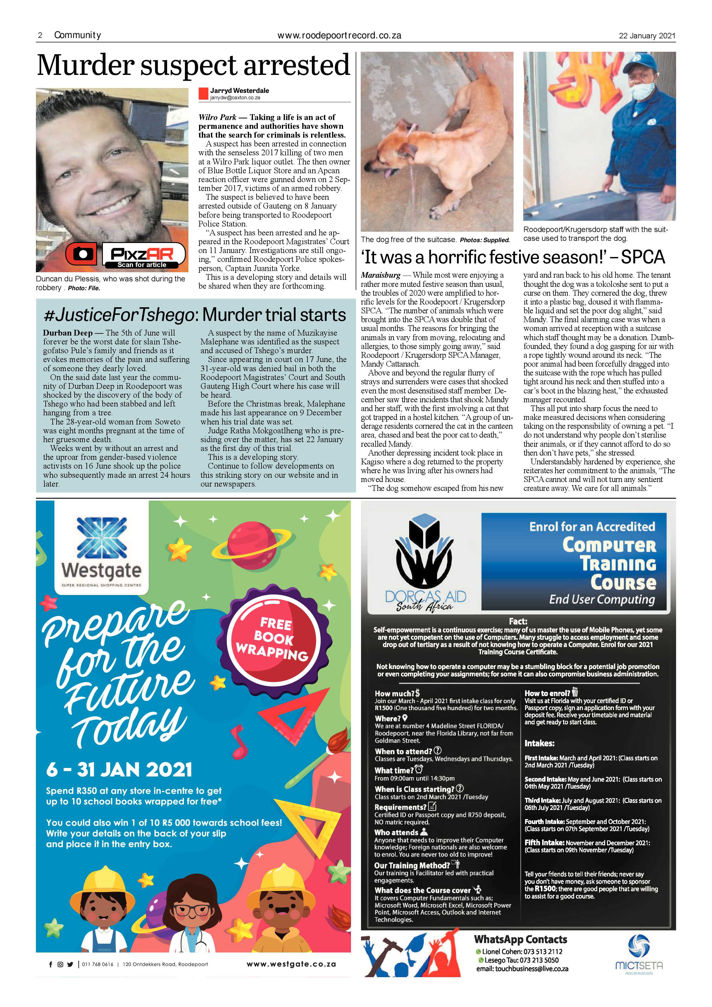 Roodepoort Record 22 January 2021 page 2