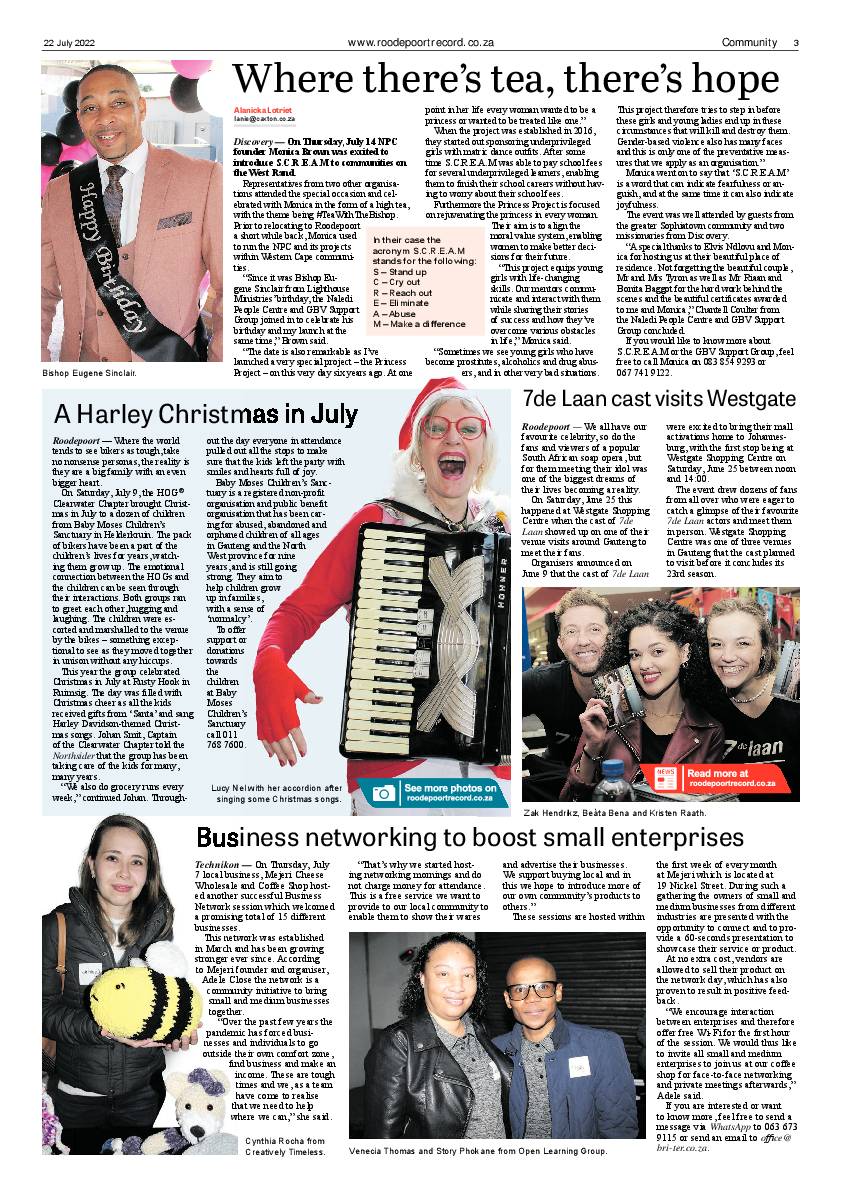Roodepoort Record 22 July 2022 page 3
