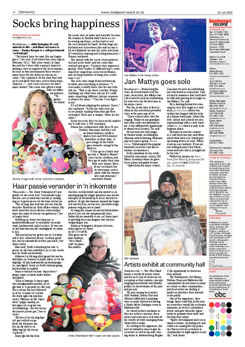Roodepoort Record 22 July 2022 page 4