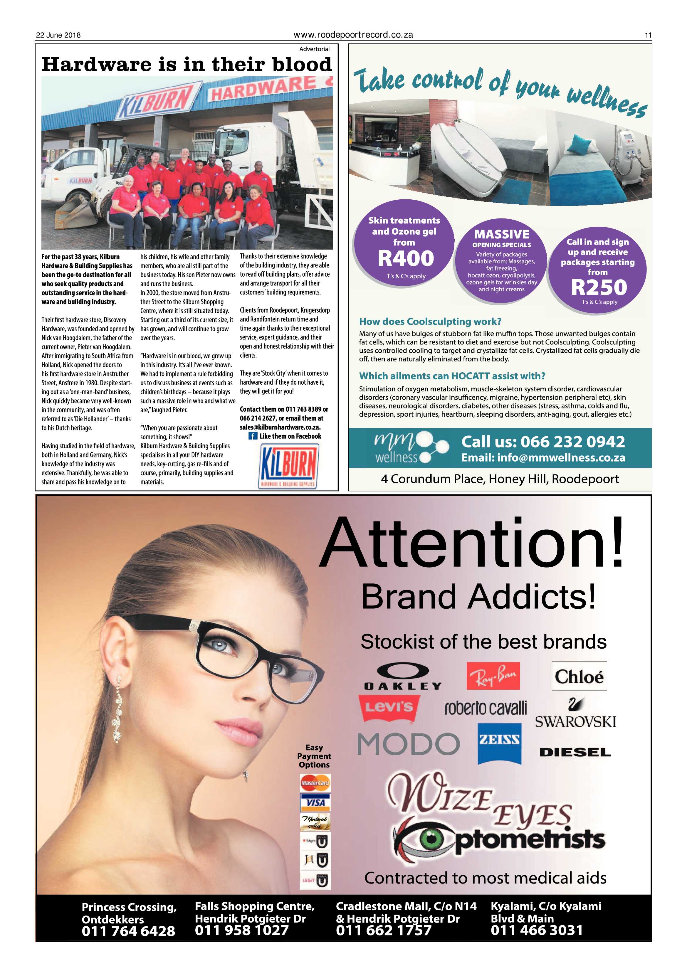 Roodepoort Record 22 June 2018 page 11