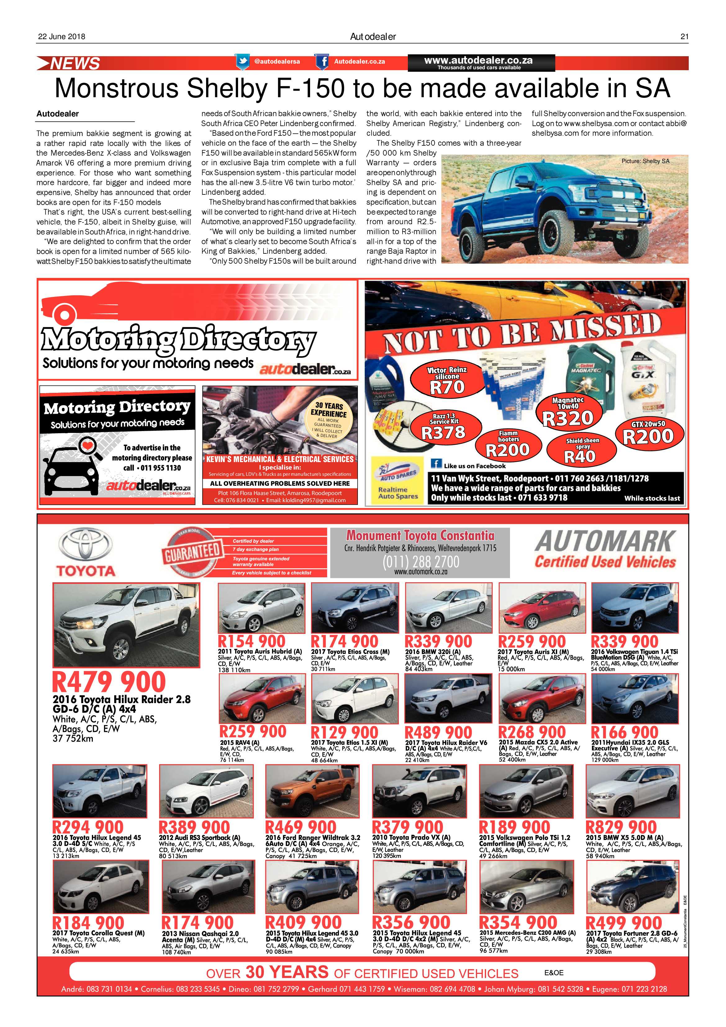Roodepoort Record 22 June 2018 page 21