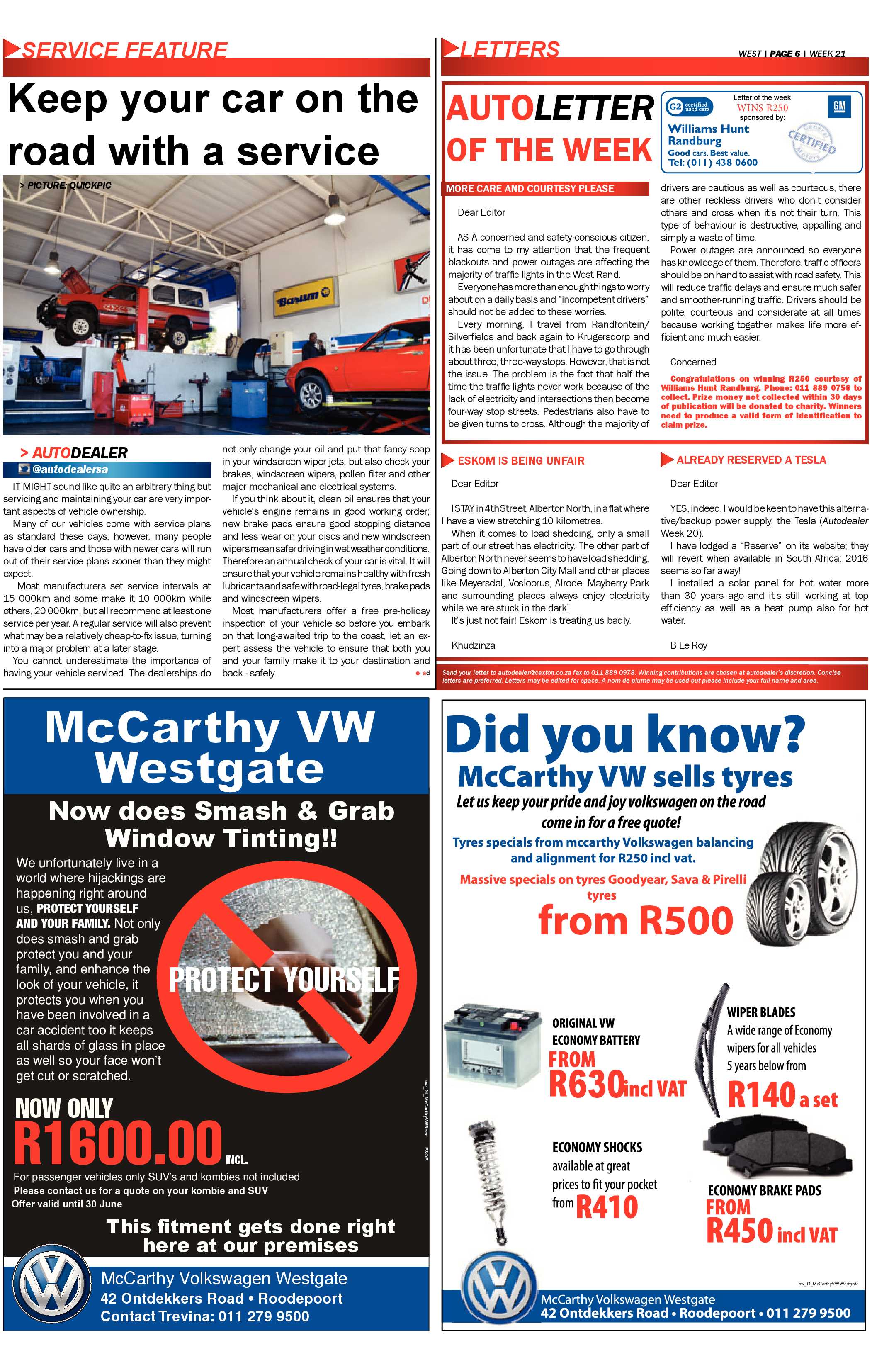 Roodepoort Record 22 May 2015 page 30