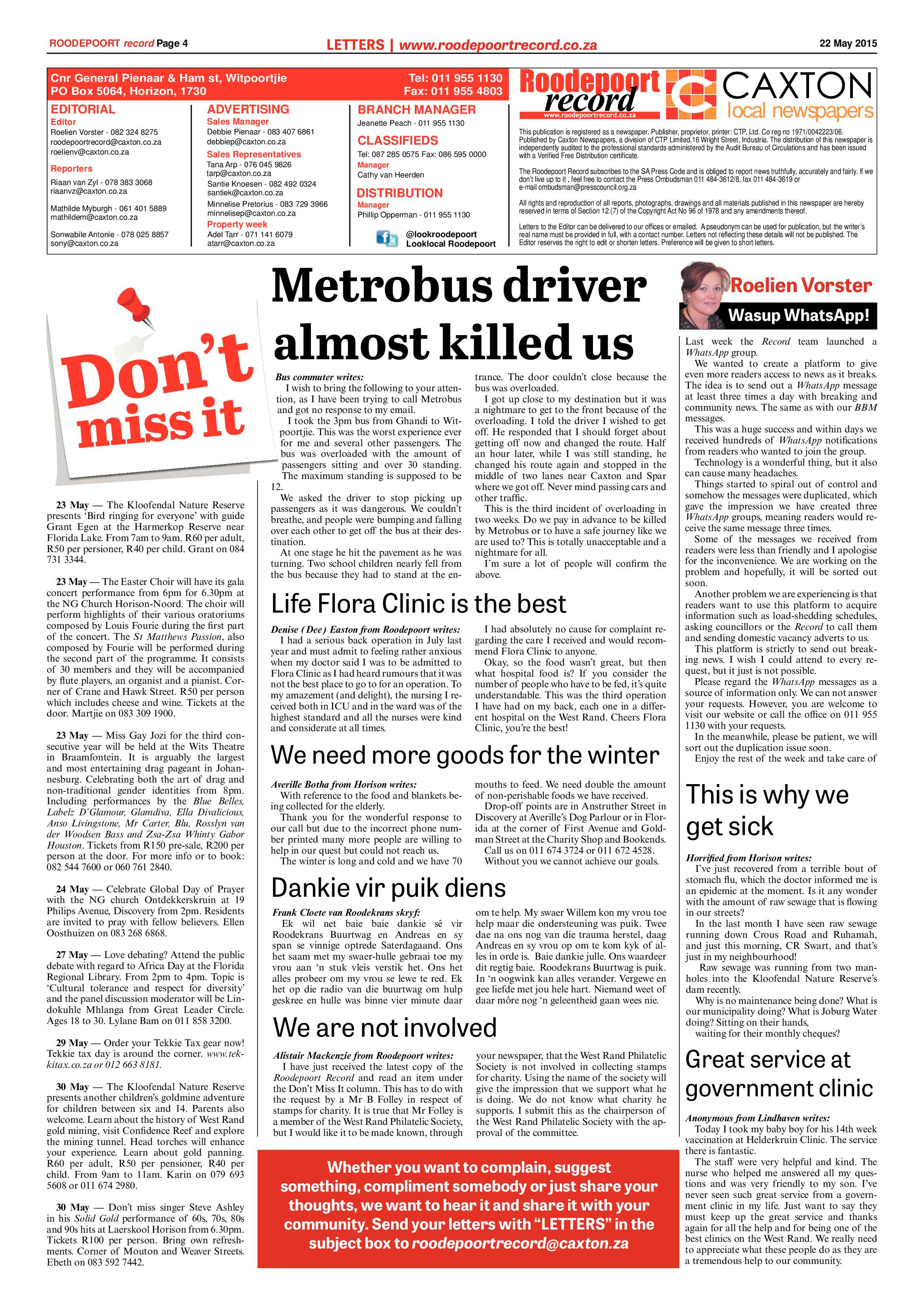 Roodepoort Record 22 May 2015 page 4
