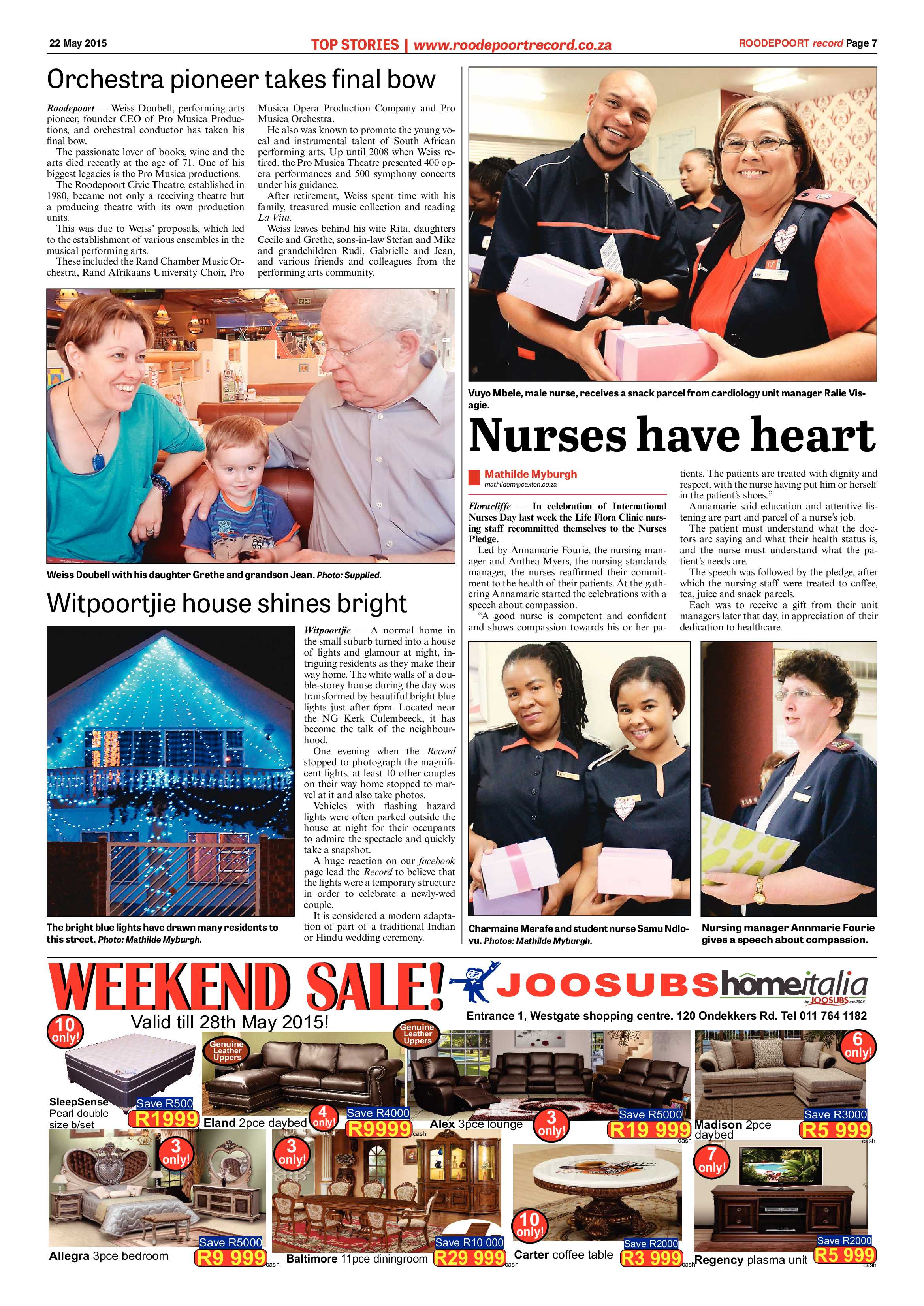 Roodepoort Record 22 May 2015 page 7