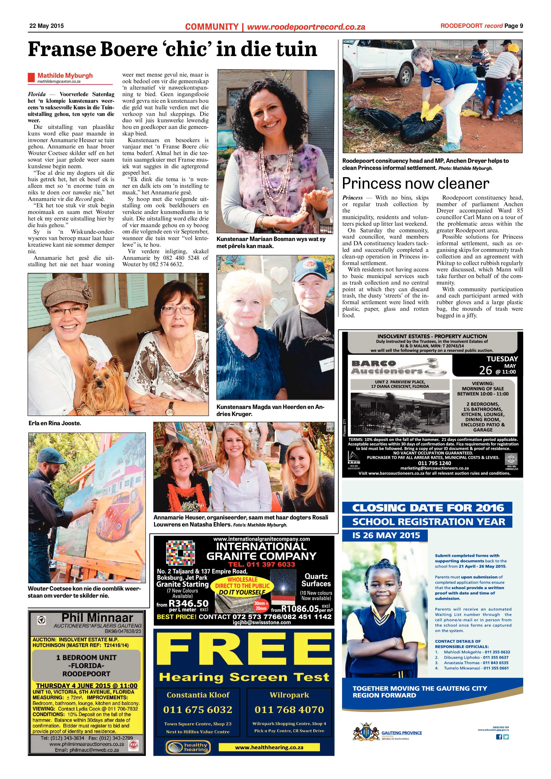 Roodepoort Record 22 May 2015 page 9