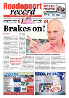 Roodepoort Record 22 May 2015