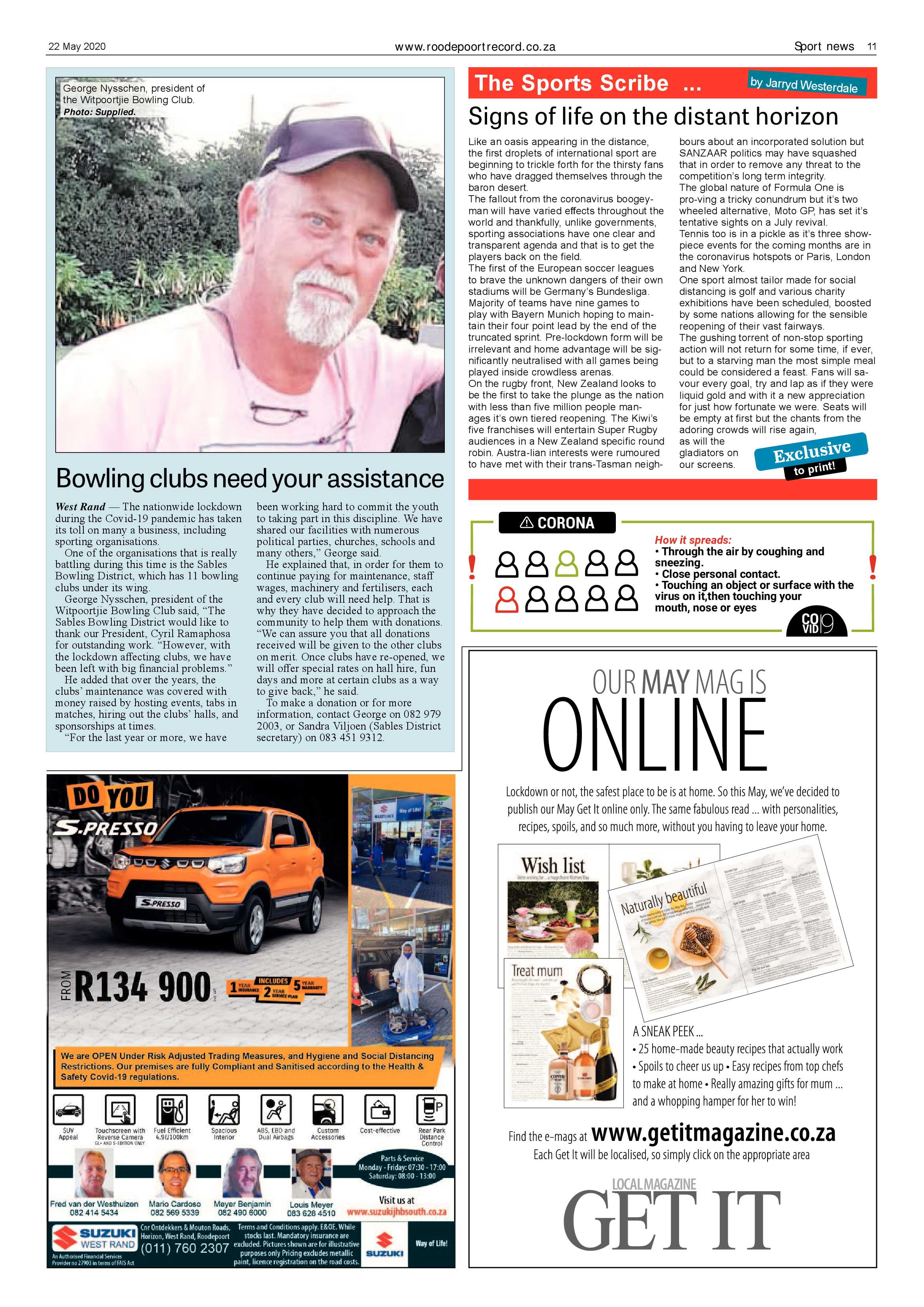 Roodepoort Record 22 May 2020 page 11