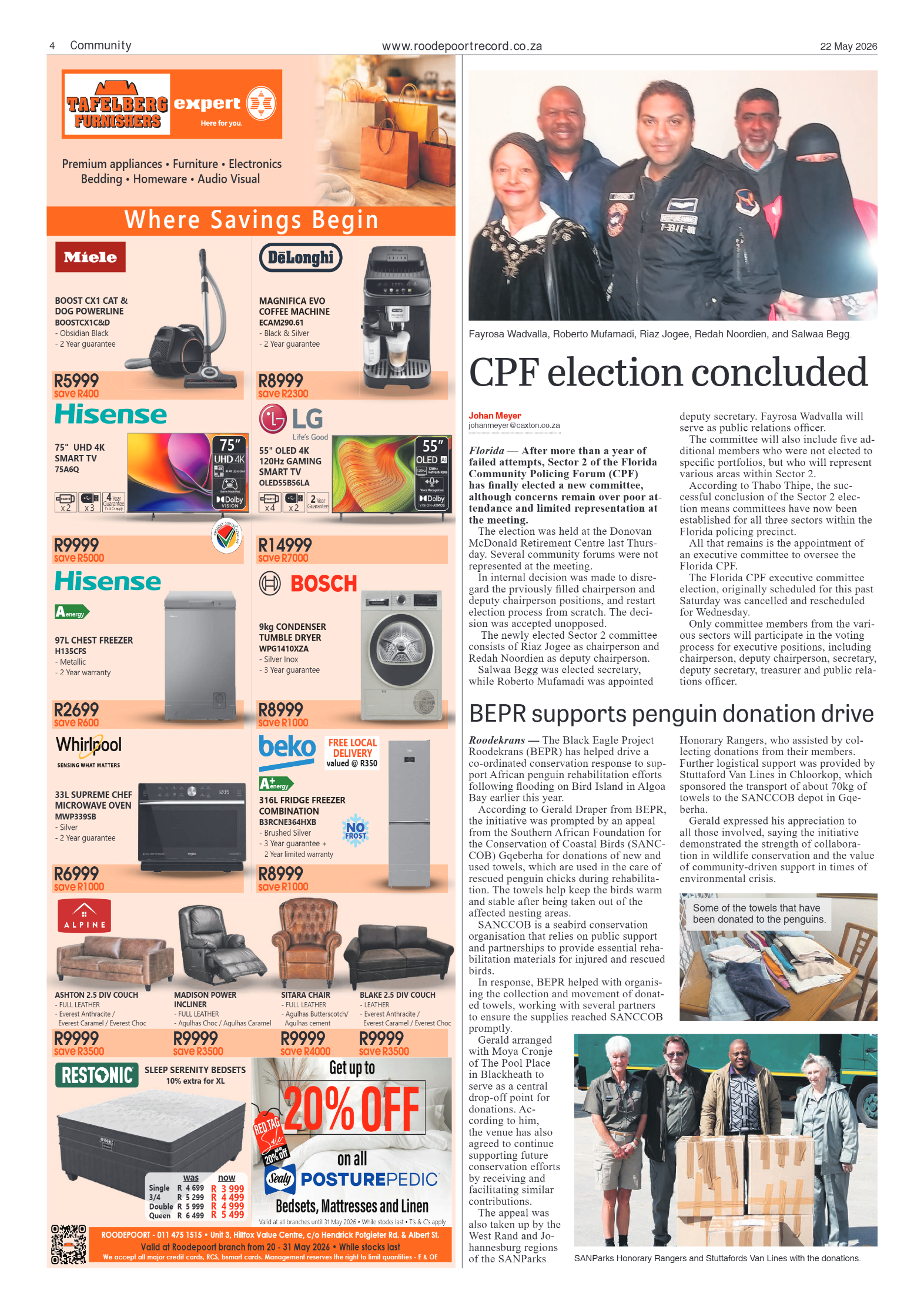 Roodepoort Record 22 May 2026 page 4