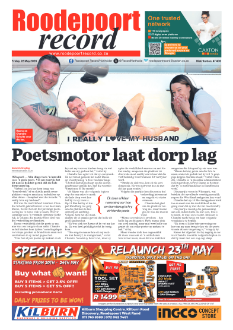 Roodepoort Record 22 May 2026