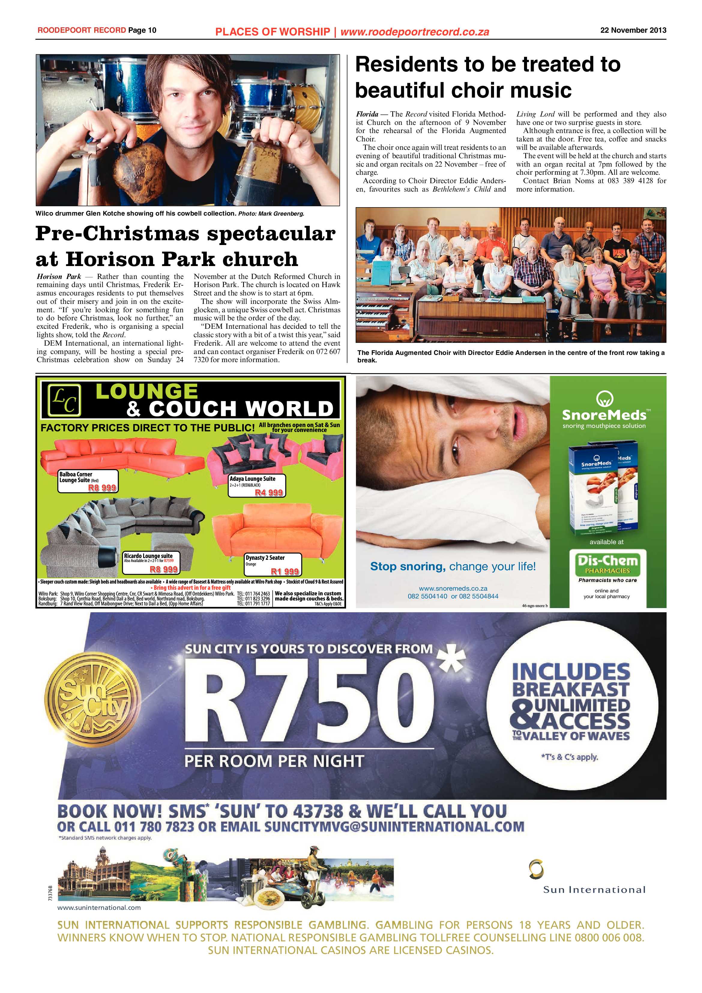 Roodepoort Record 22 November 2013 page 12