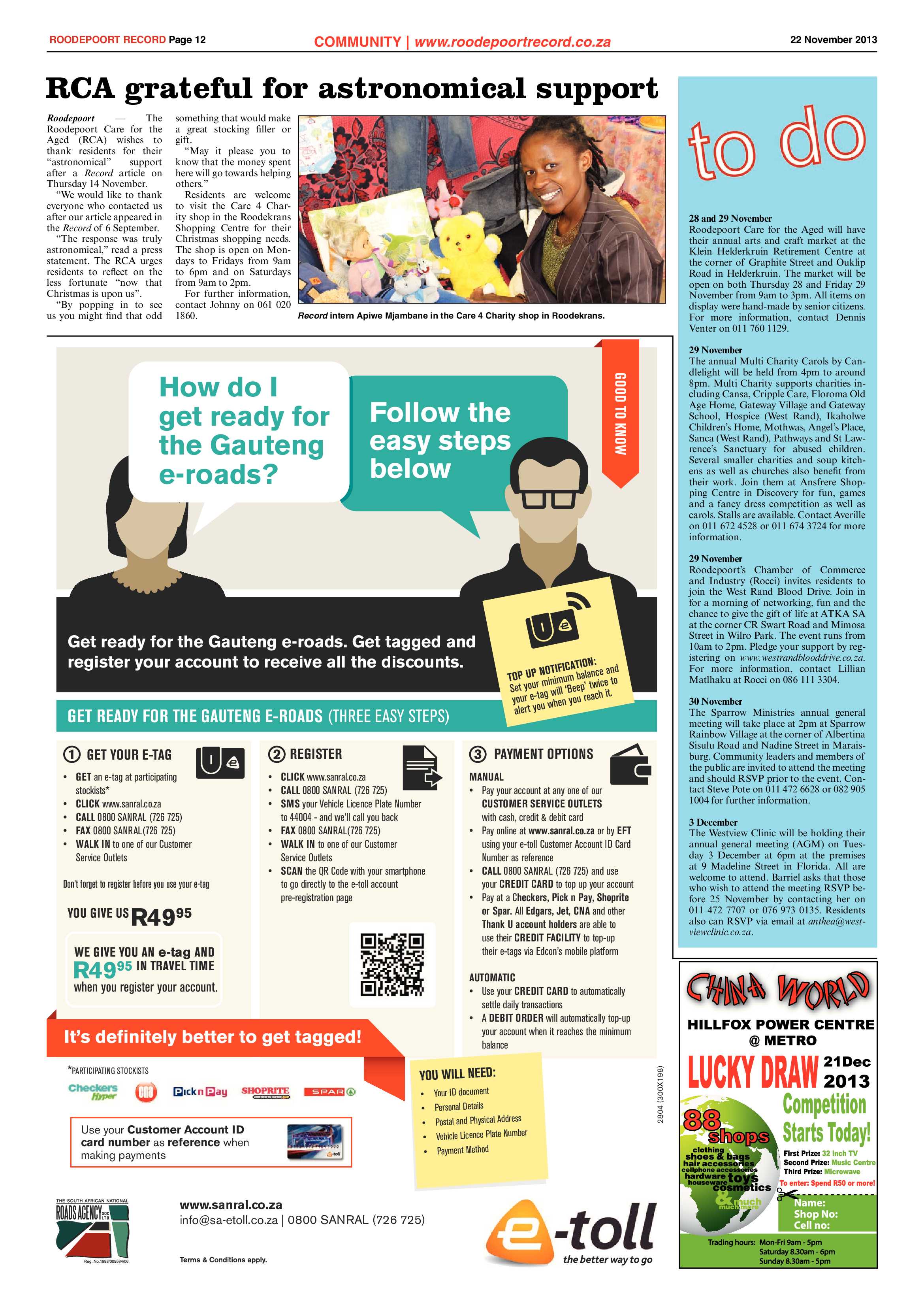 Roodepoort Record 22 November 2013 page 14