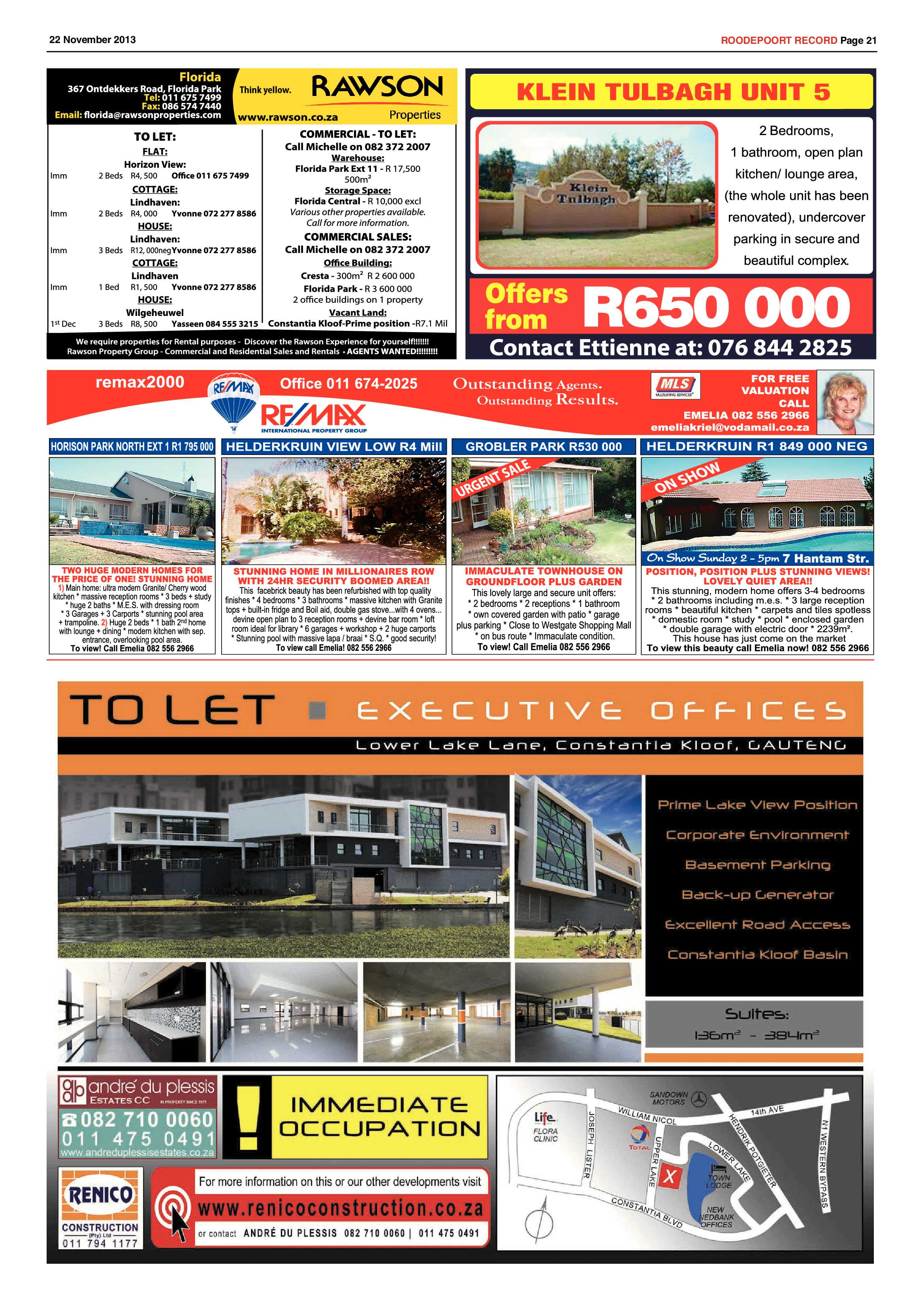 Roodepoort Record 22 November 2013 page 23
