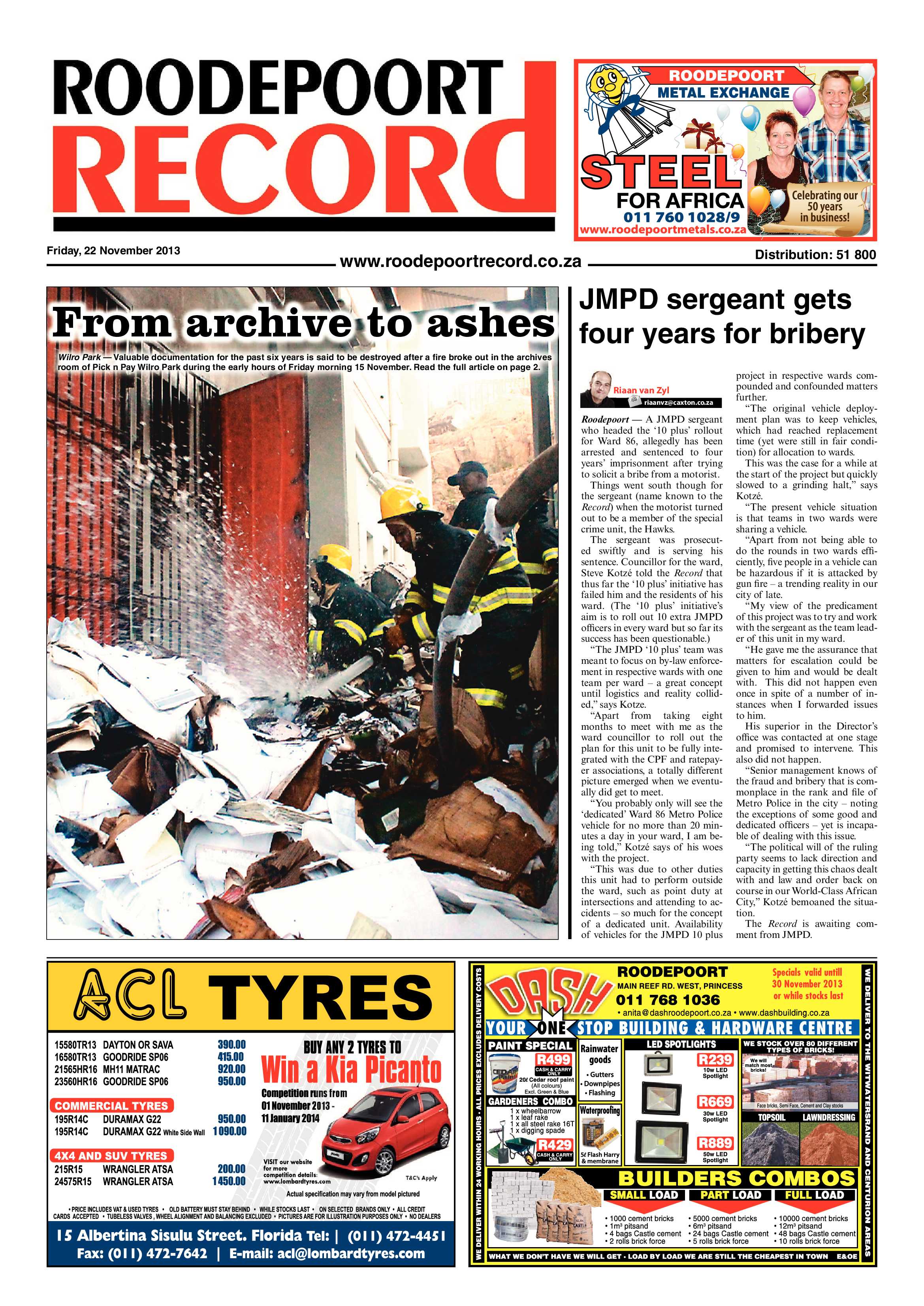 Roodepoort Record 22 November 2013 page 3
