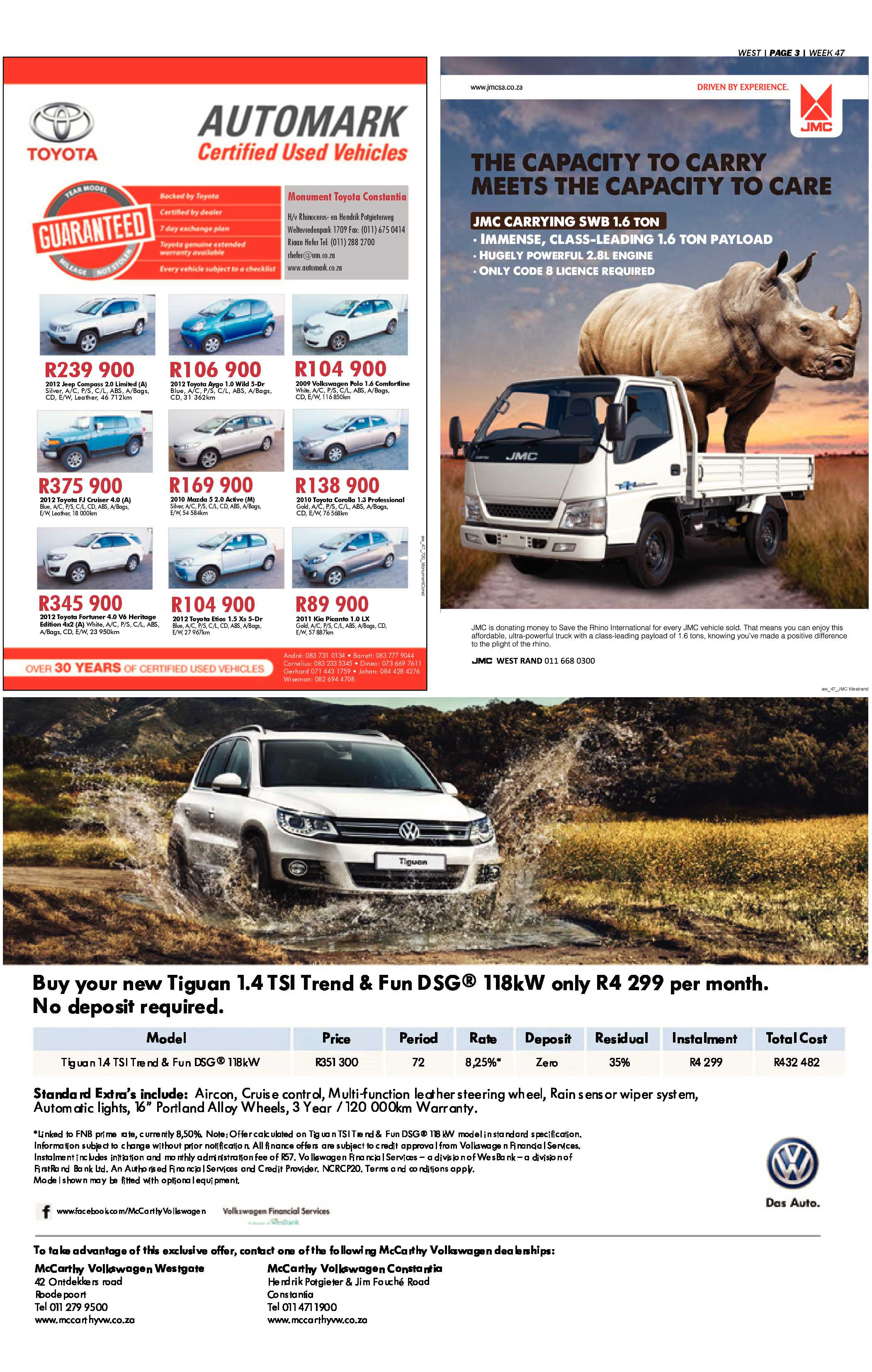 Roodepoort Record 22 November 2013 page 35