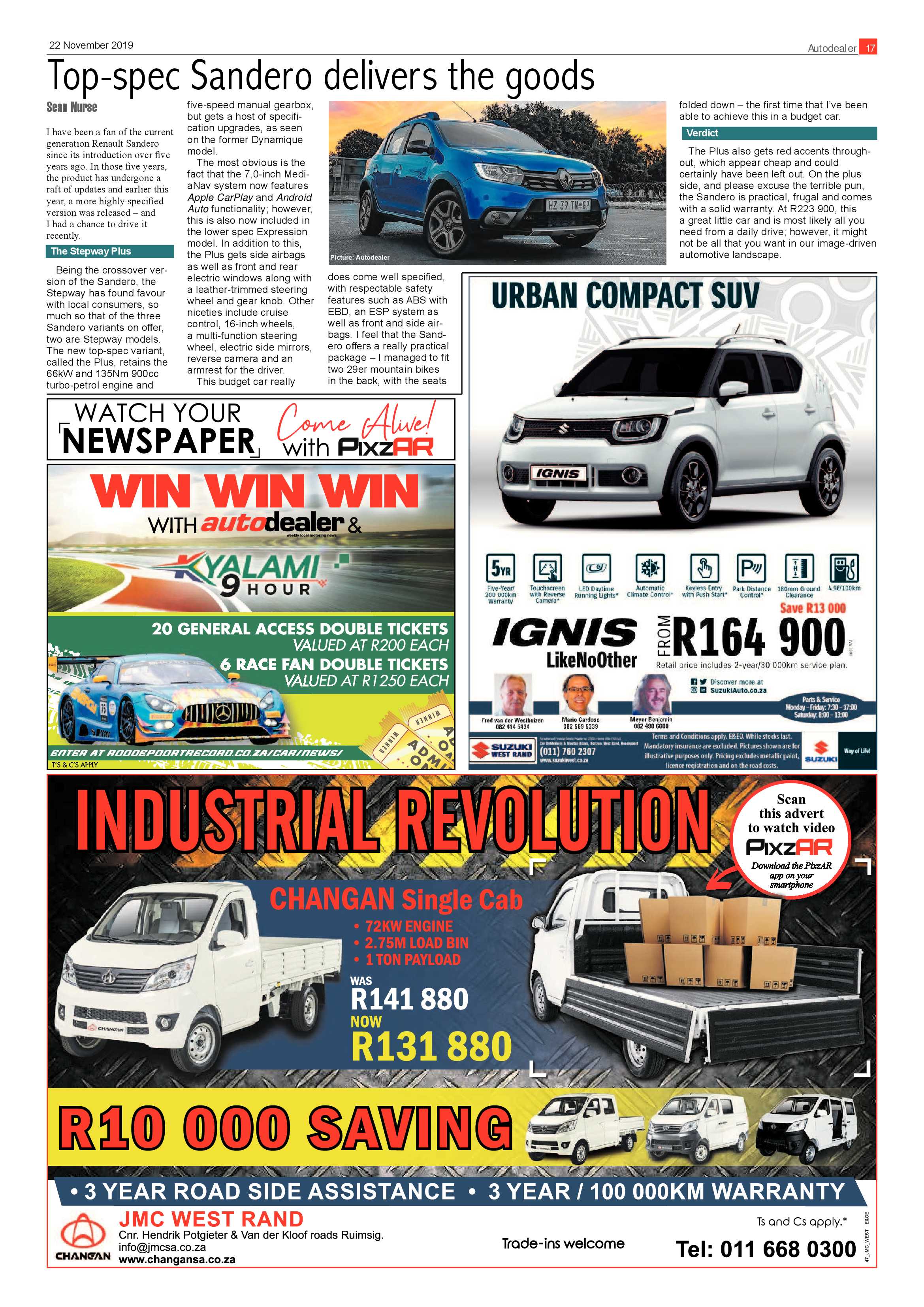 Roodepoort Record 22 November 2019 page 17