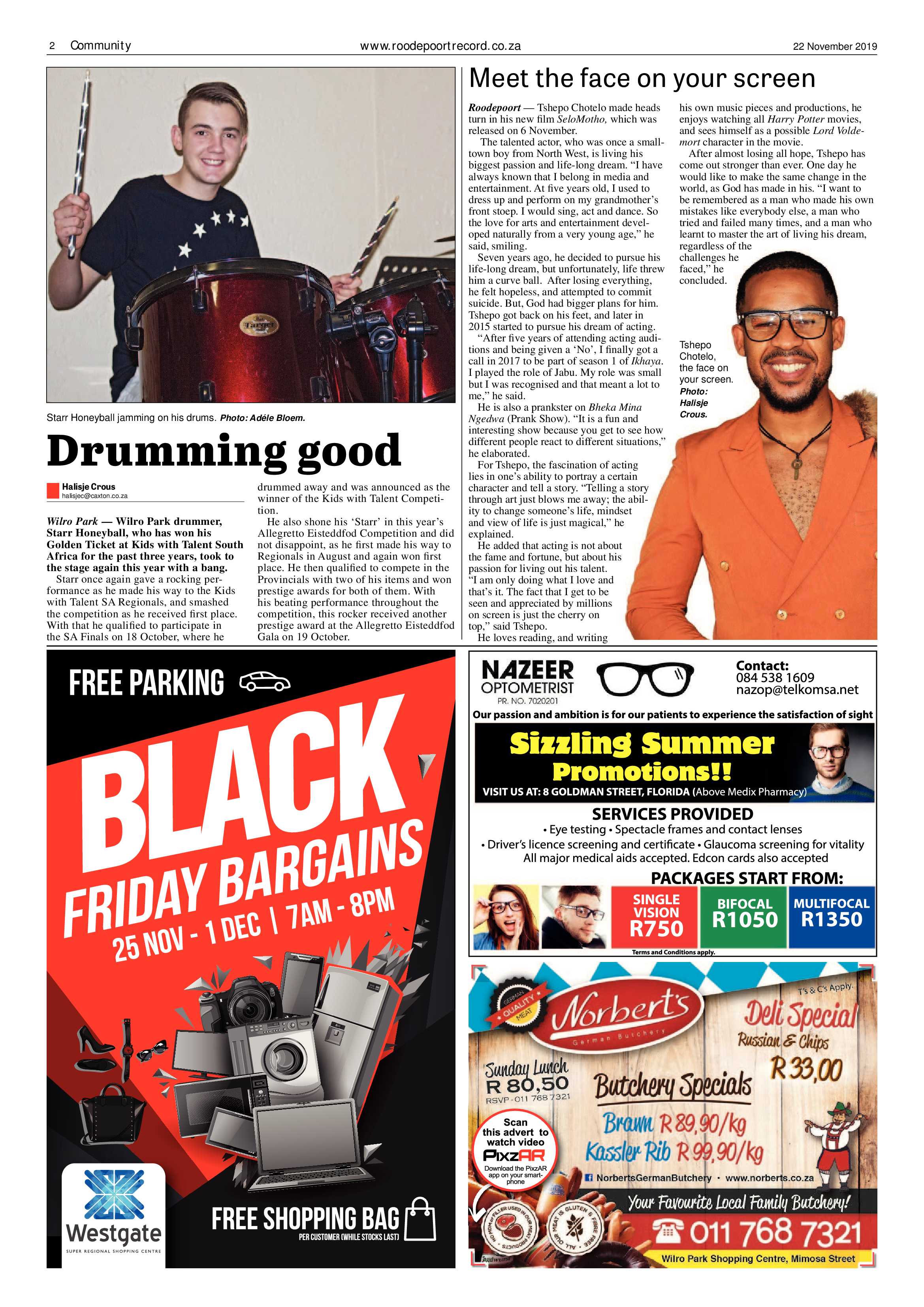 Roodepoort Record 22 November 2019 page 2