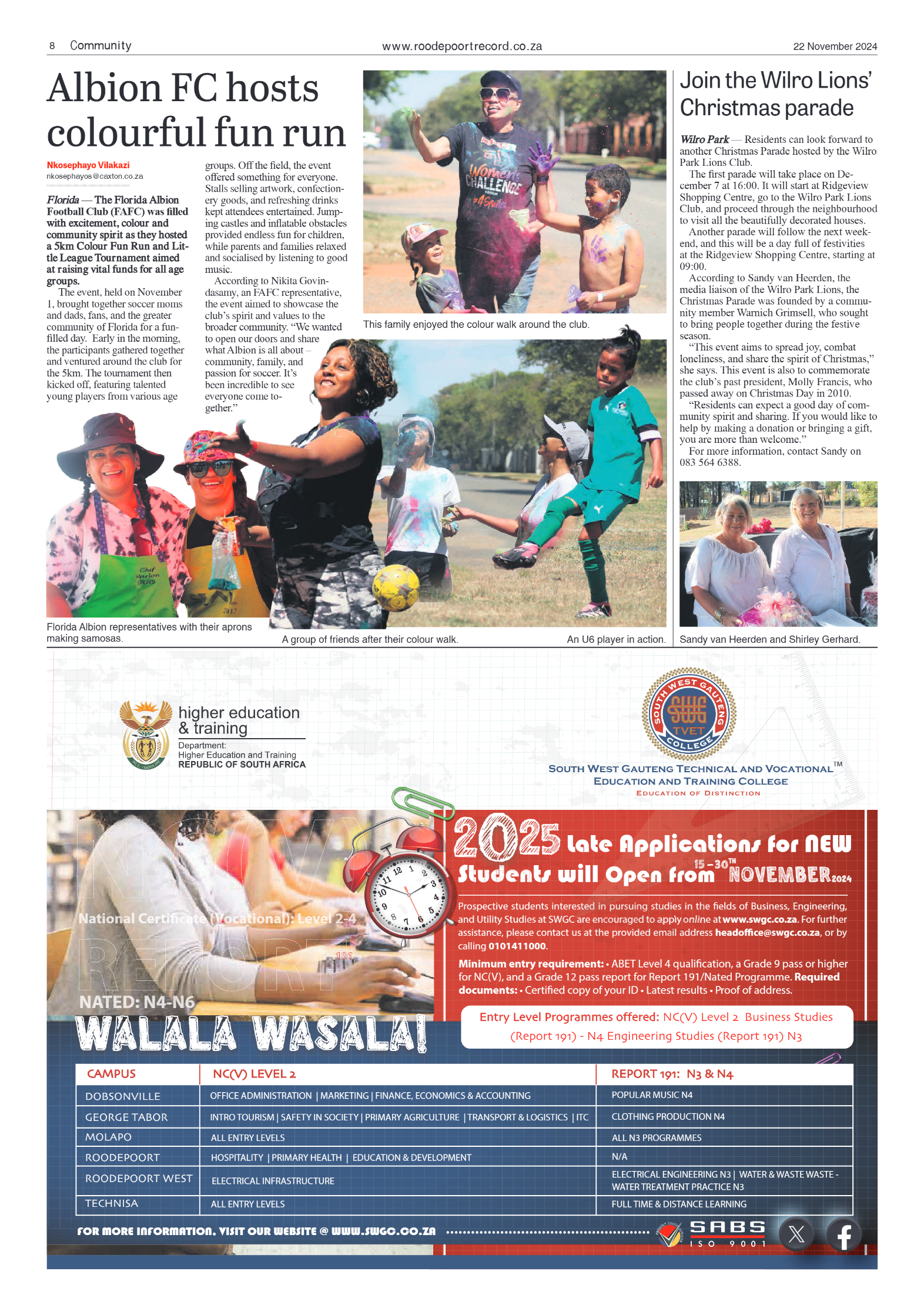 Roodepoort Record 22 November 2023 page 8