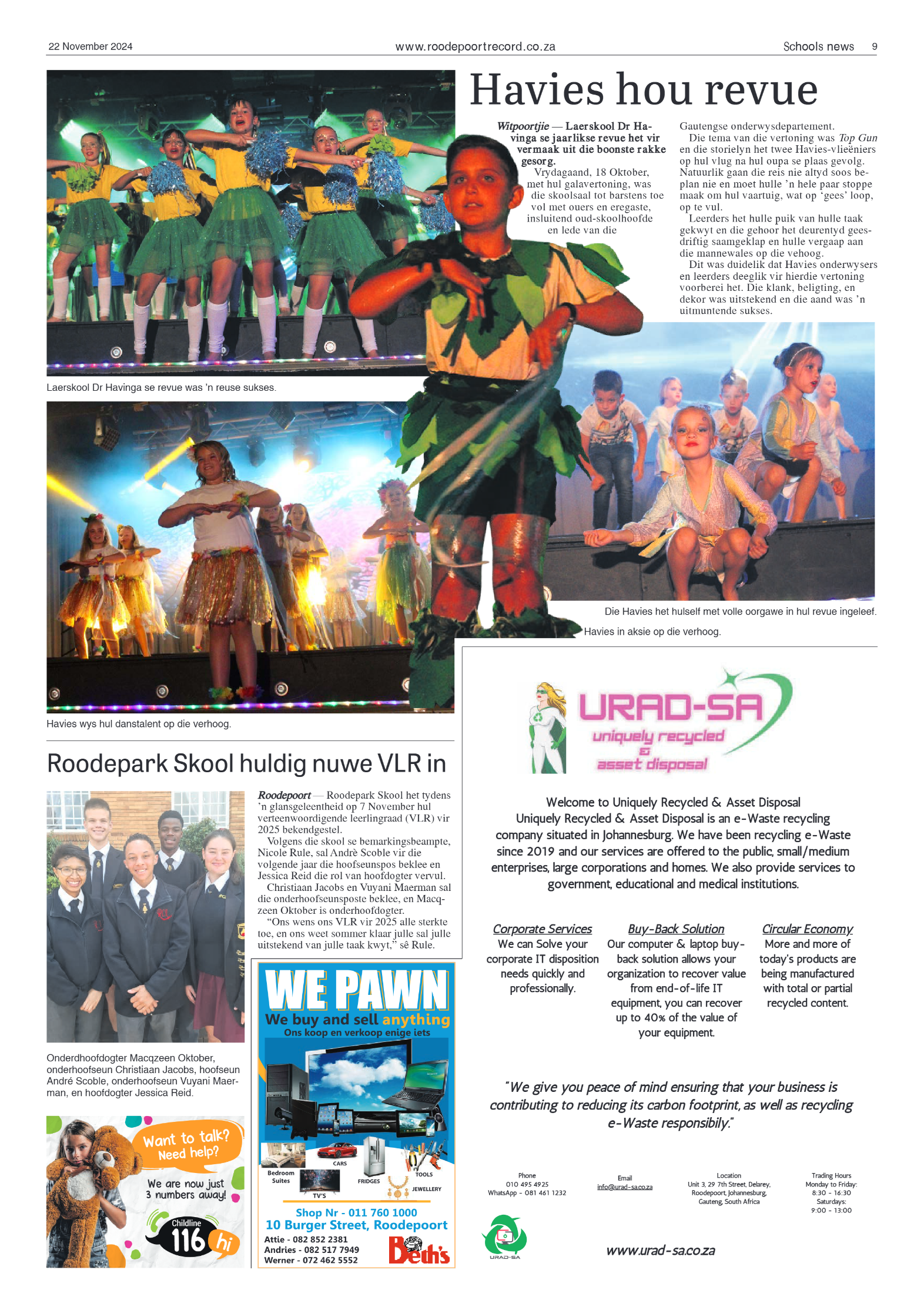 Roodepoort Record 22 November 2023 page 9