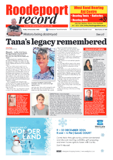 Roodepoort Record 22 November 2023