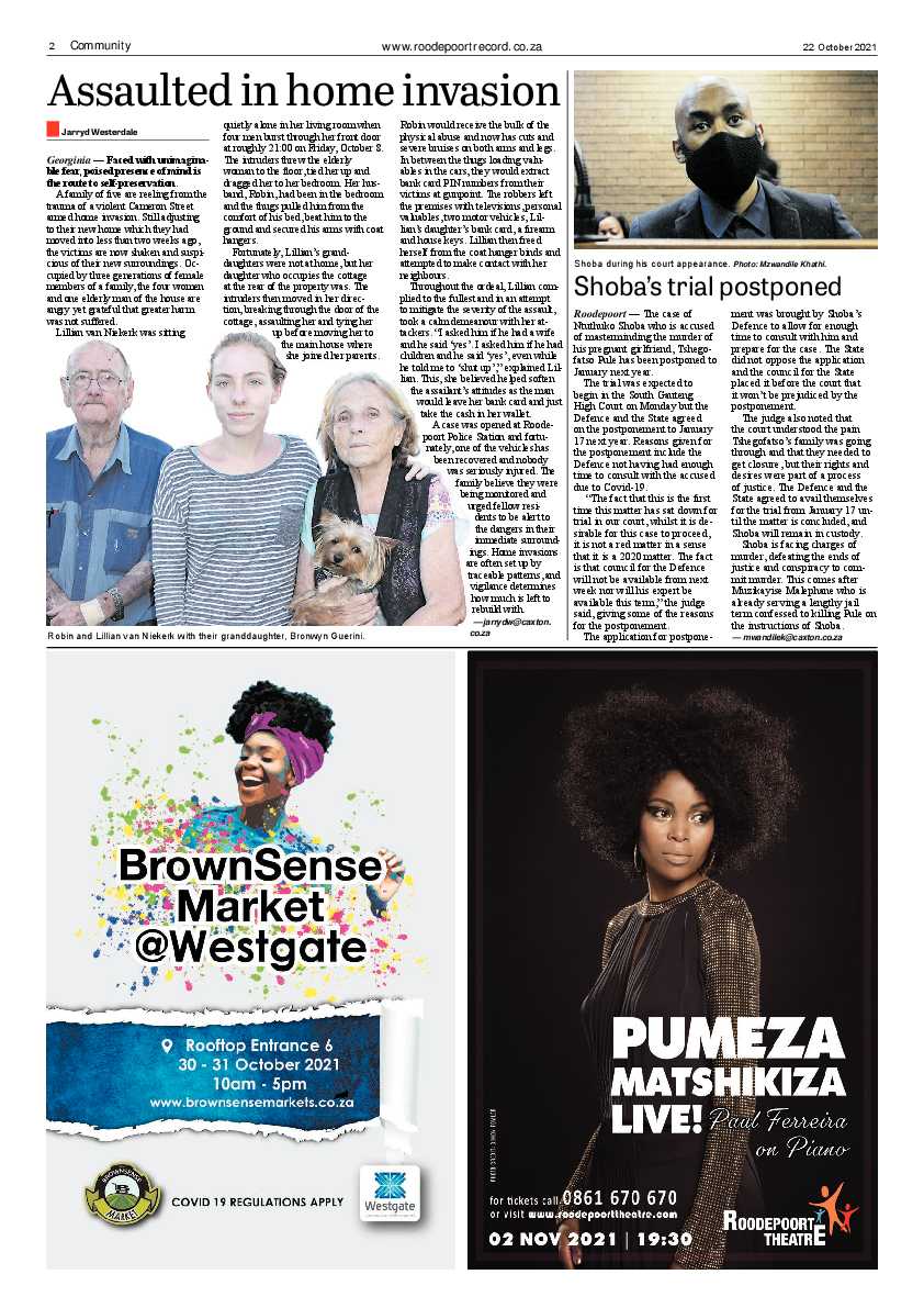 Roodepoort Record 22 October 2021 page 2