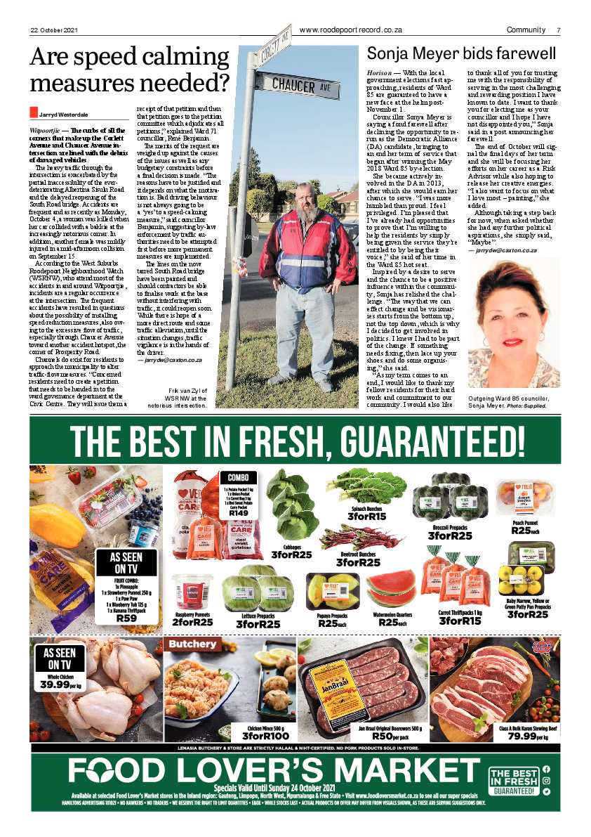 Roodepoort Record 22 October 2021 page 7