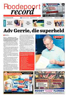 Roodepoort Record 22 September 2017
