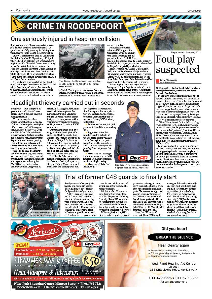 Roodepoort Record 23 April 2021 page 6