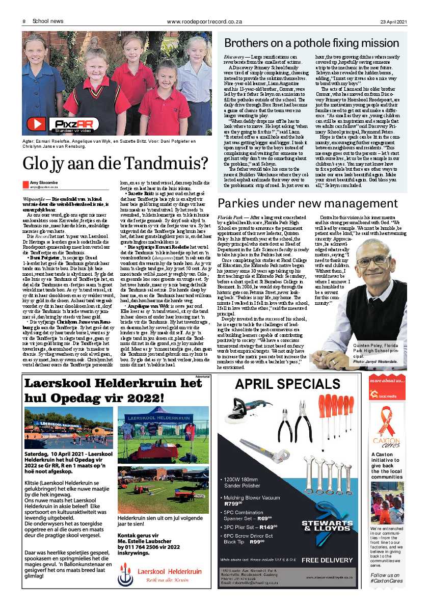 Roodepoort Record 23 April 2021 page 8