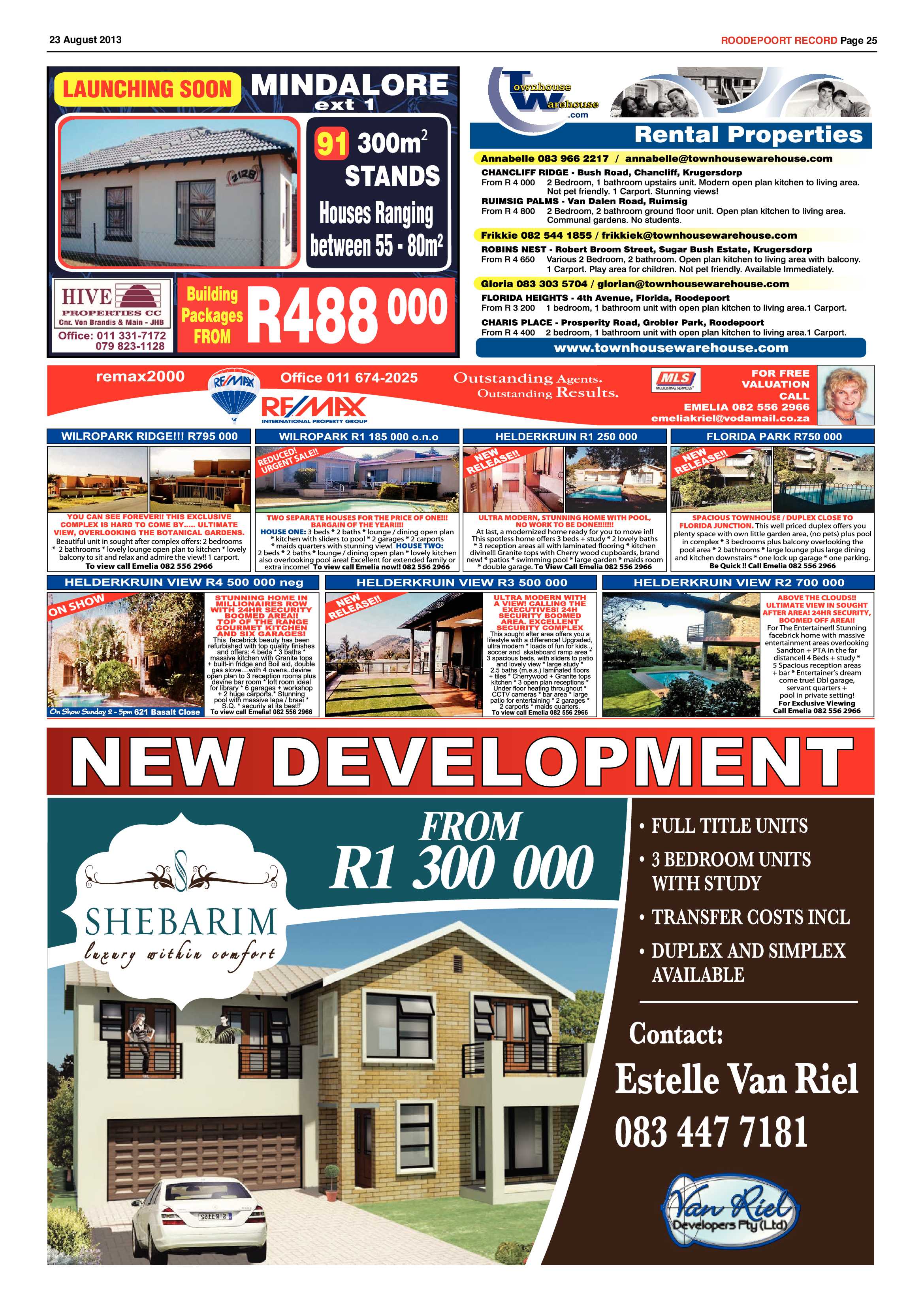 Roodepoort Record 23 August 2013 page 25