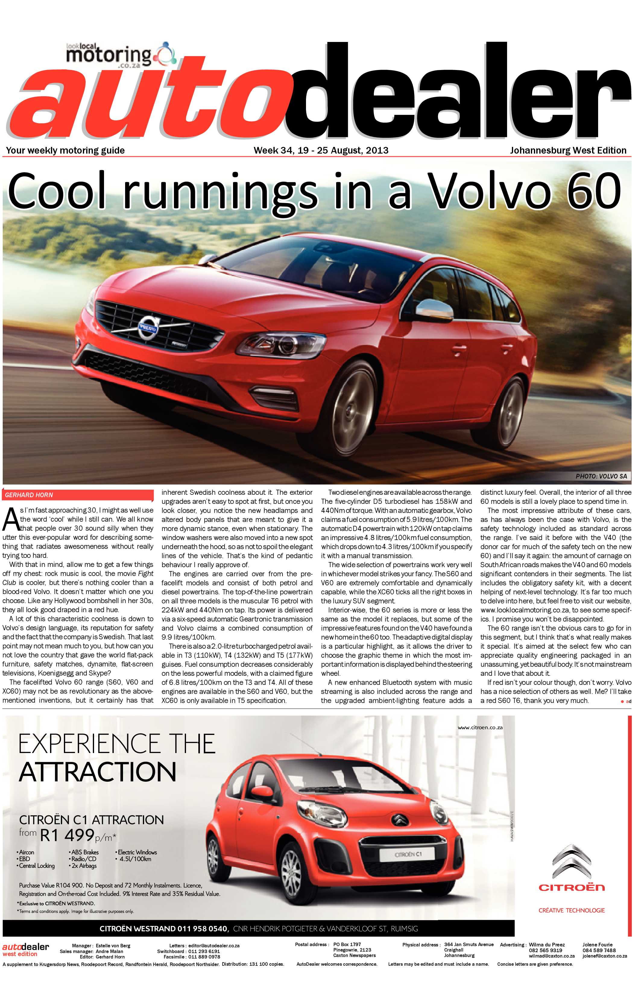 Roodepoort Record 23 August 2013 page 33