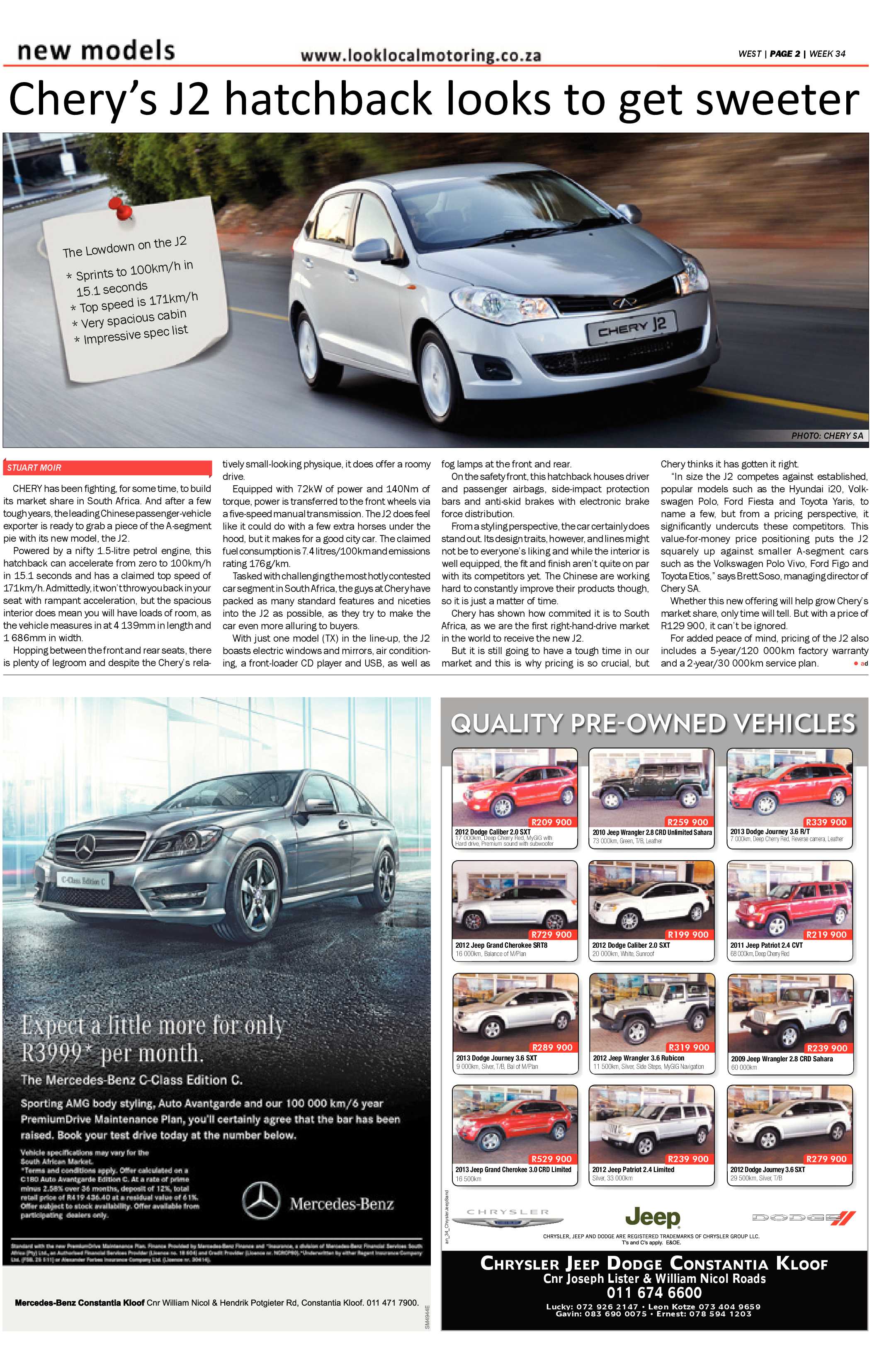 Roodepoort Record 23 August 2013 page 34