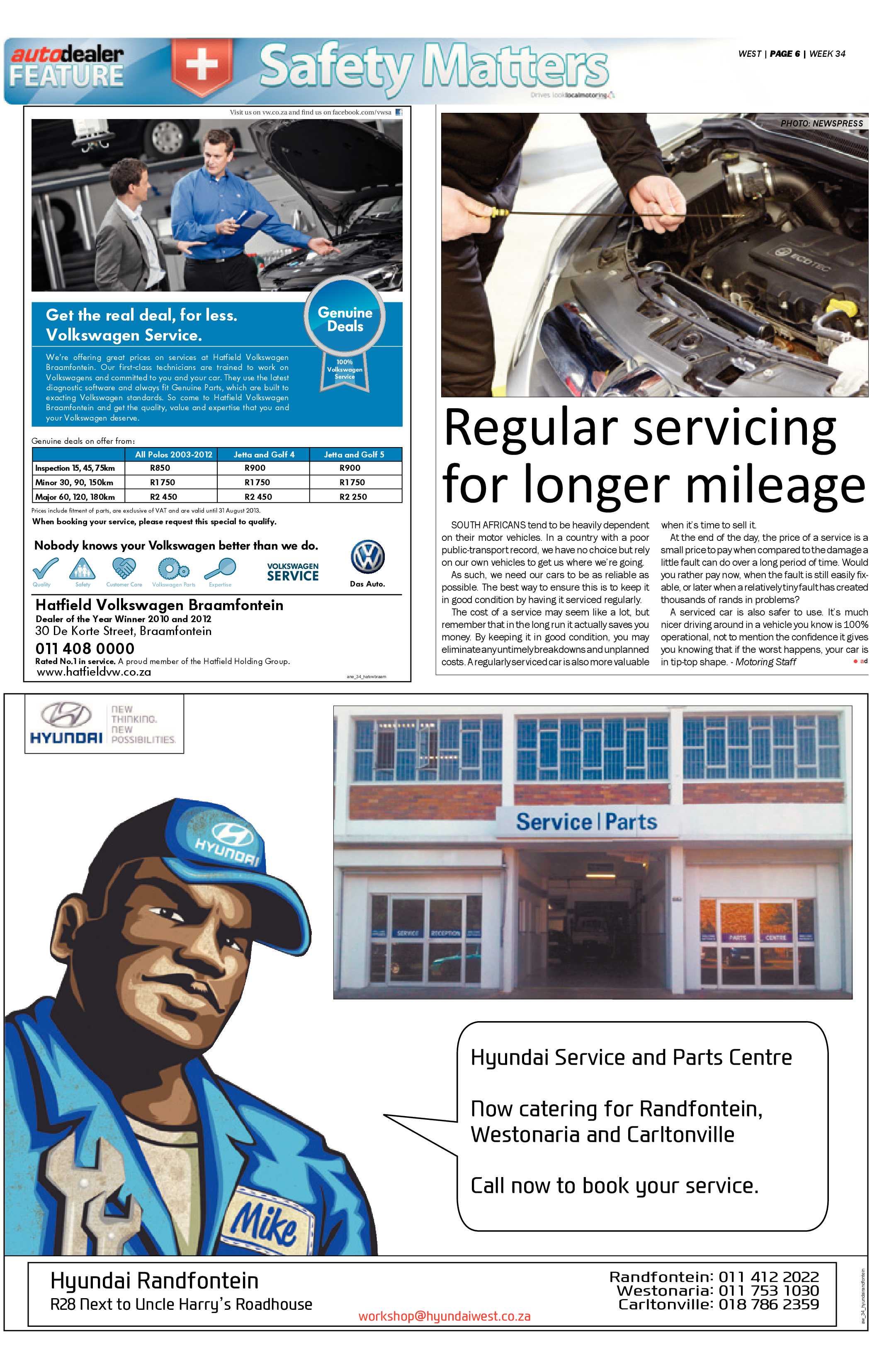 Roodepoort Record 23 August 2013 page 38