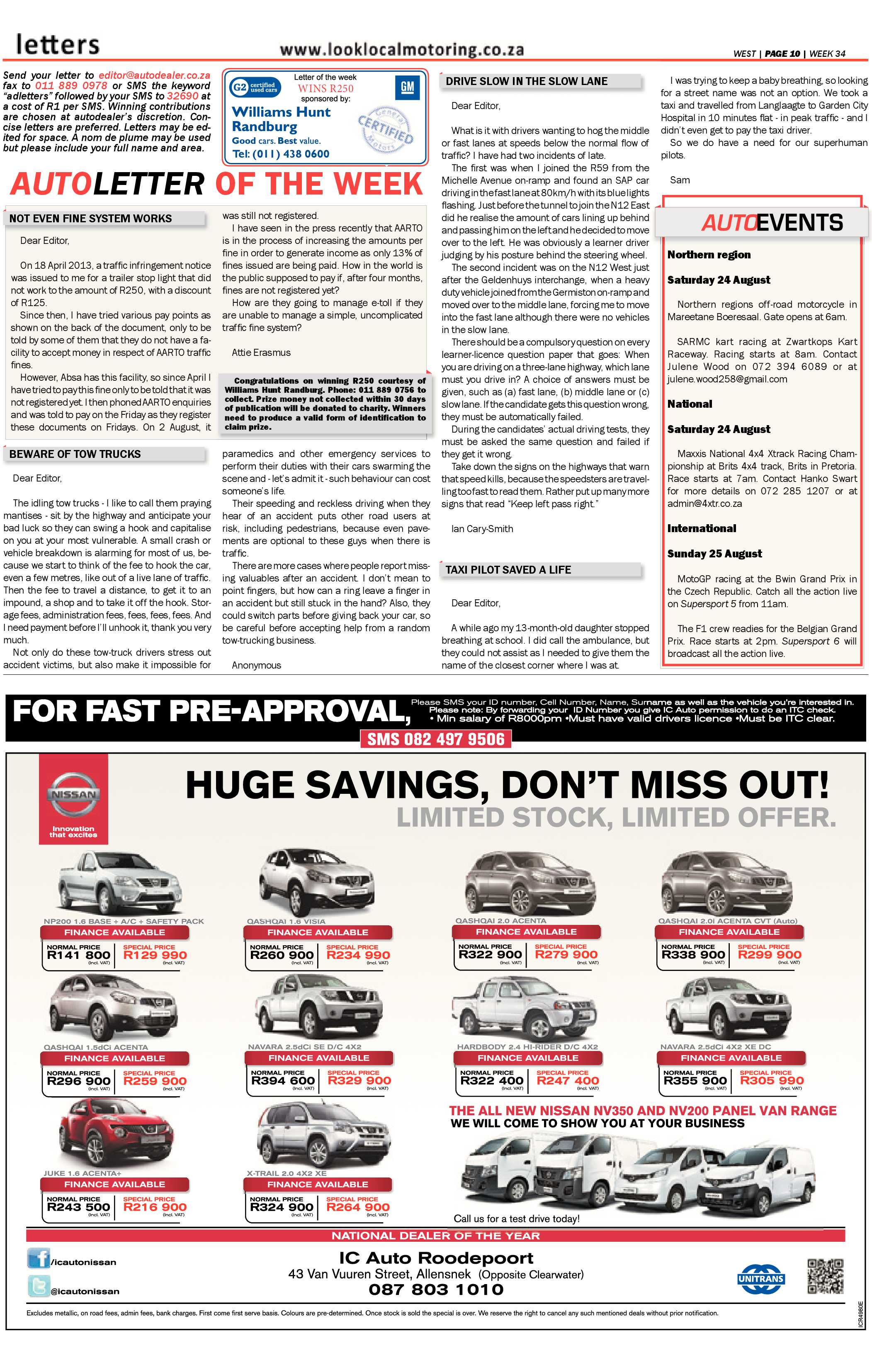 Roodepoort Record 23 August 2013 page 42