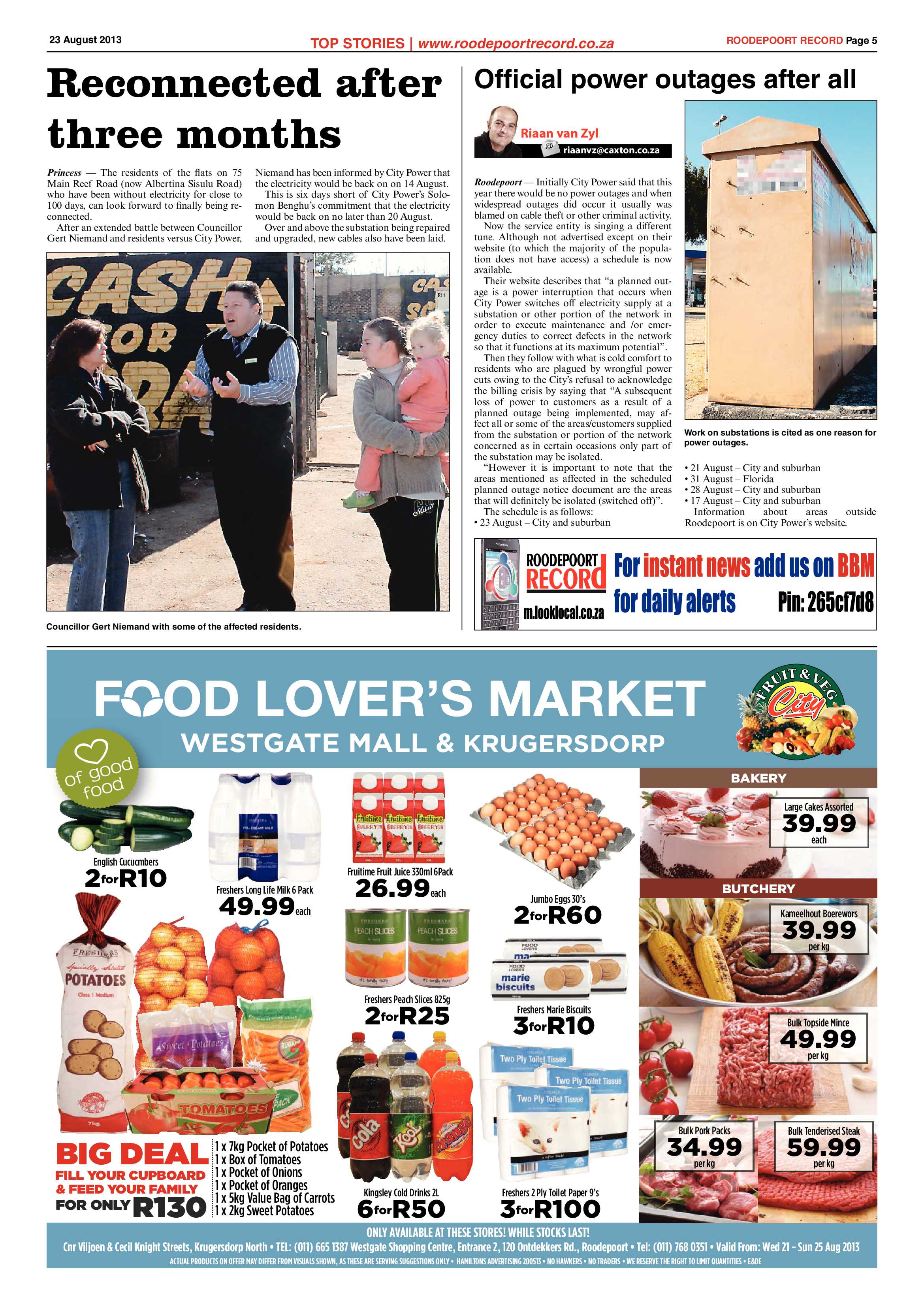 Roodepoort Record 23 August 2013 page 5