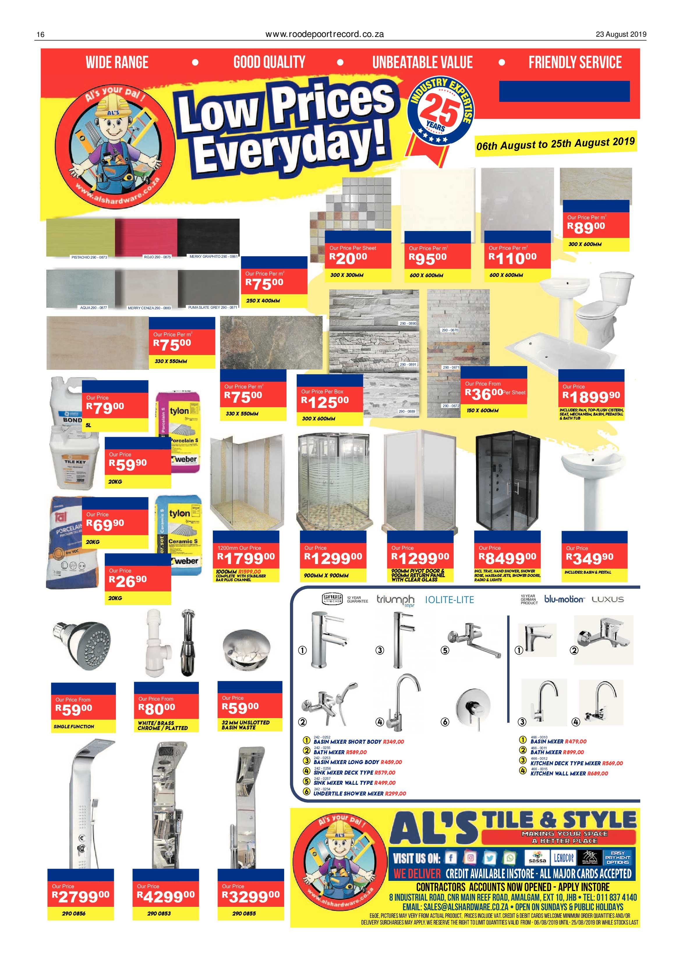 Roodepoort Record 23 August 2019 page 16