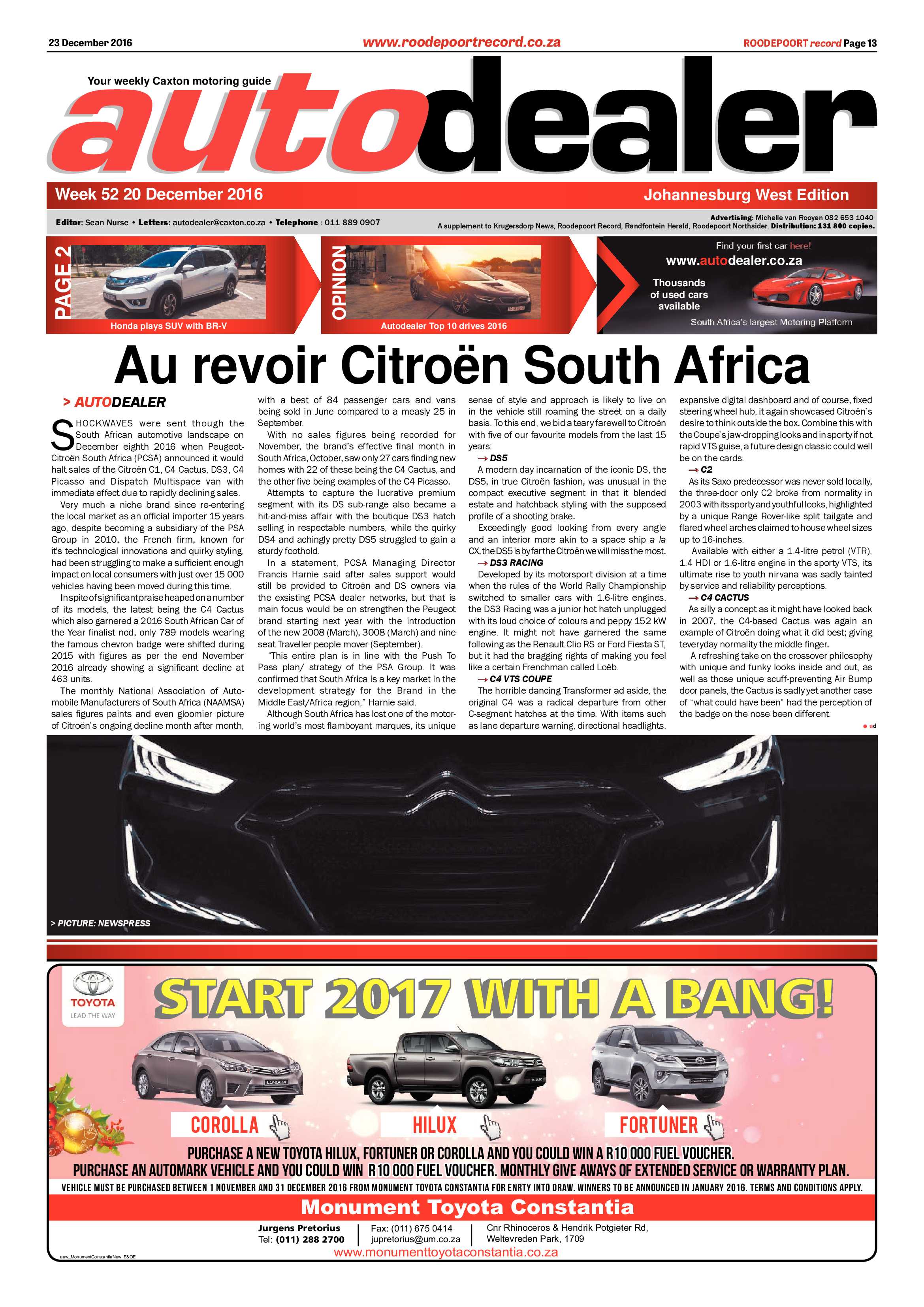 Roodepoort Record 23 December 2016 page 13